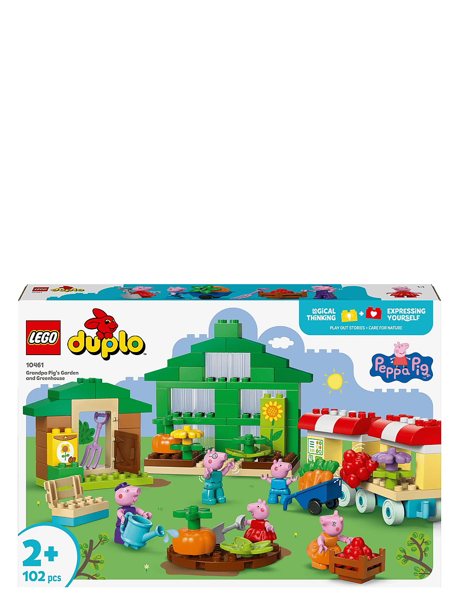 LEGO - Peppa Pig Grandpa Pig’s Garden and Greenhouse Building Set 10461 - lego peppa pig - multi - 5