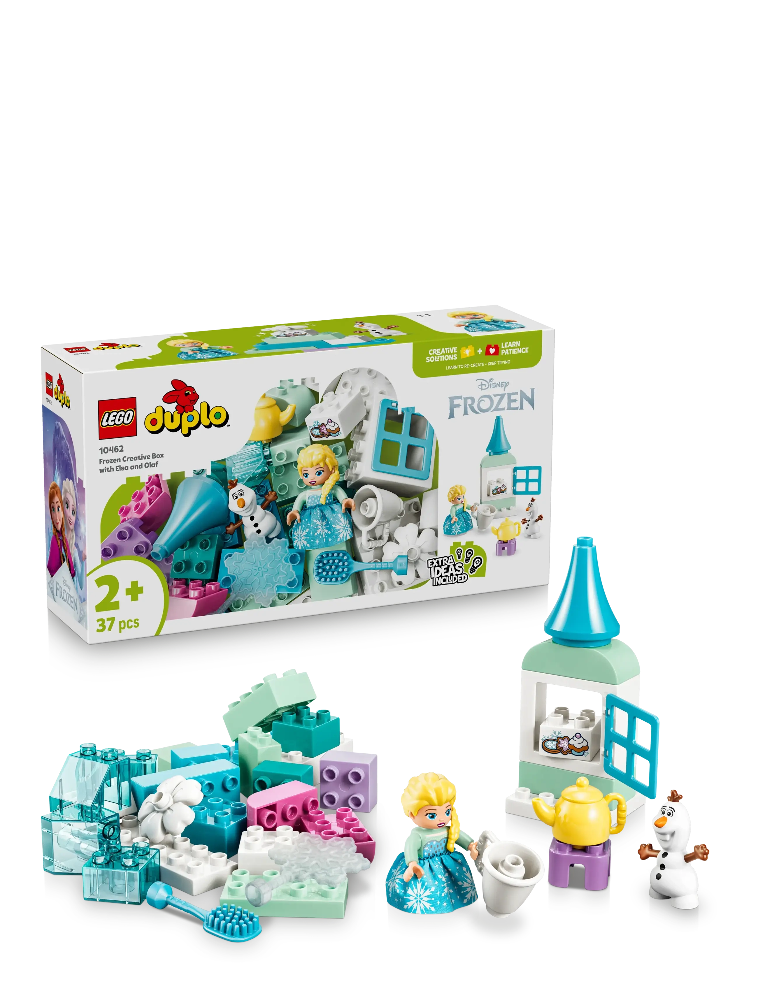 LEGO Frost – Kreativ Æske Med Elsa Og Olaf 10462, One Size, Lego Spielzeug, Blau - duplo, Kinder