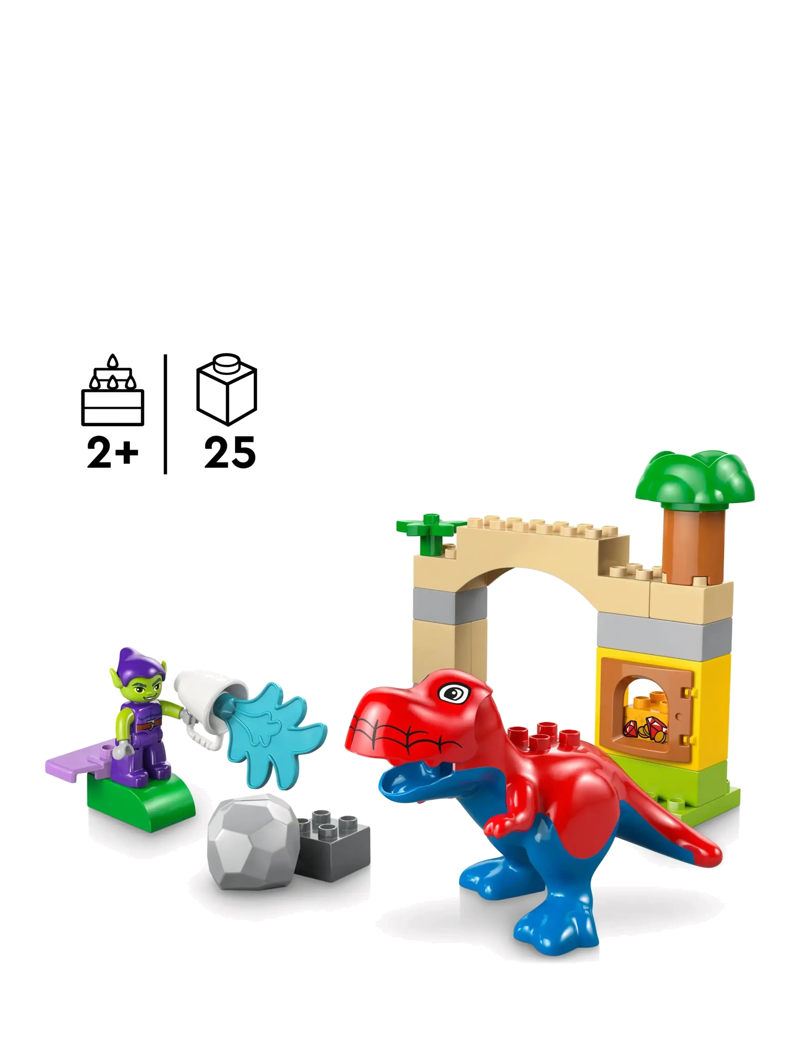 LEGO - DUPLO® │Marvel Dinosaur Spidey-Rex vs. Green Goblin 10463 - lego duplo - multi - 1