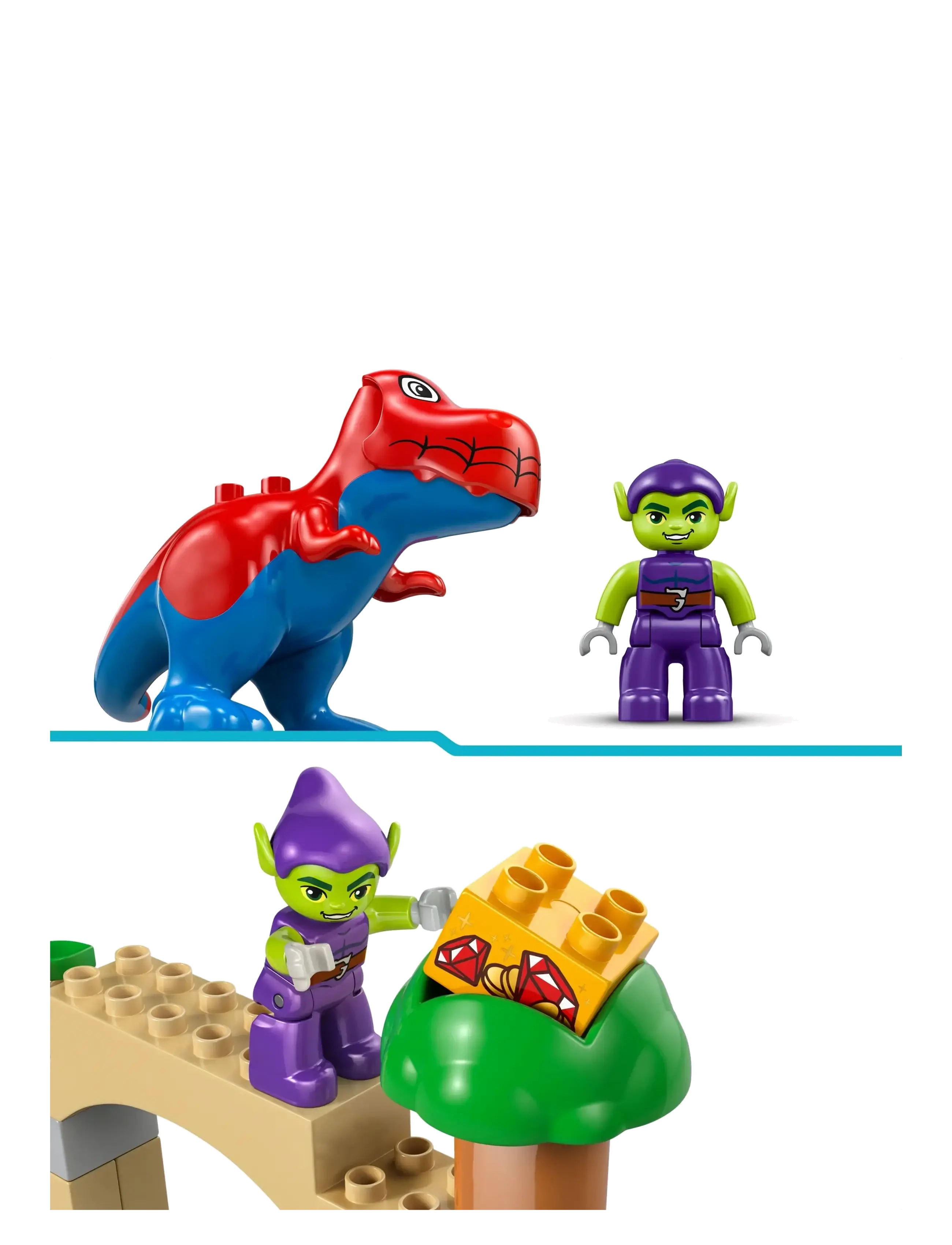 LEGO - DUPLO® │Marvel Dinosaur Spidey-Rex vs. Green Goblin 10463 - lego duplo - multi - 5