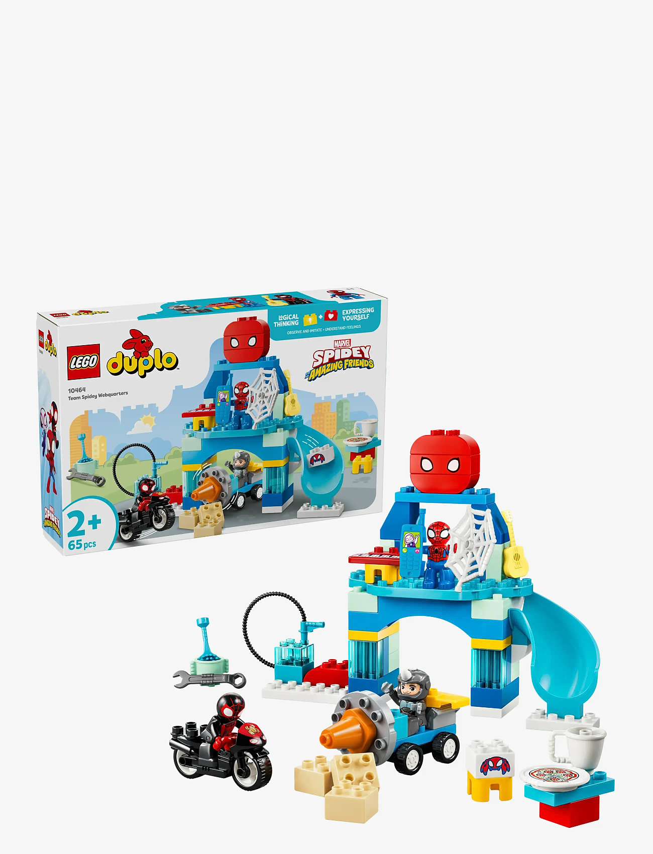 LEGO - Team Spidey Webquarters 10464 - lego duplo - multi - 0