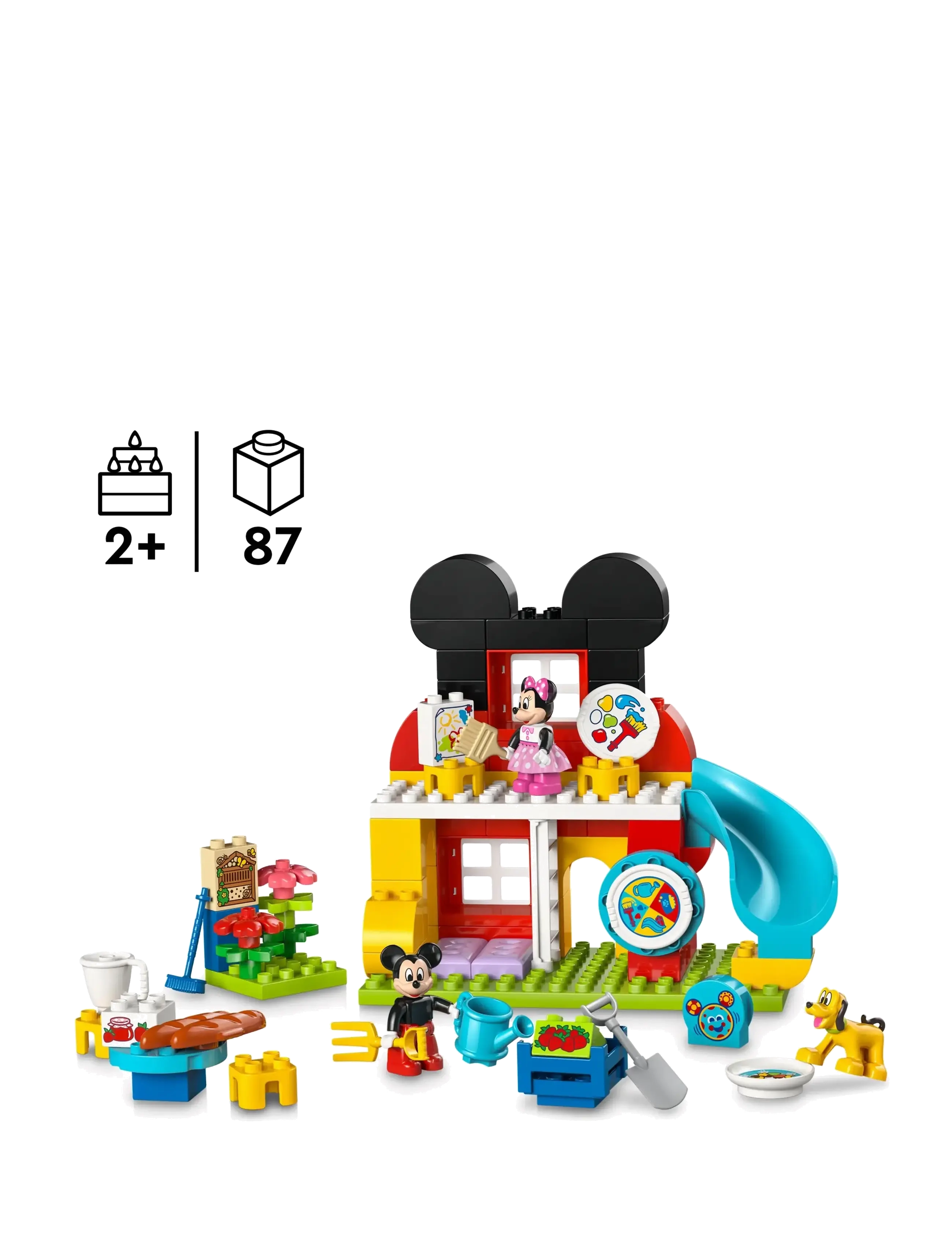 LEGO - DUPLO® │Disney Mickey Mouse Clubhouse with Minnie & Pluto 10465 - disney mickey and friends - multi - 1