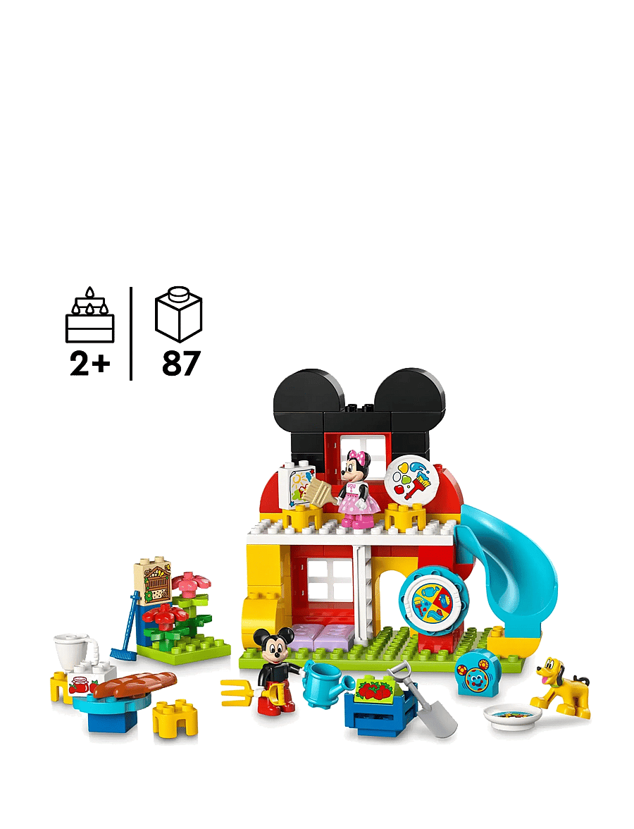 LEGO - DUPLO® │Disney Mickey Mouse Clubhouse with Minnie & Pluto 10465 - disney mickey and friends - multi - 1