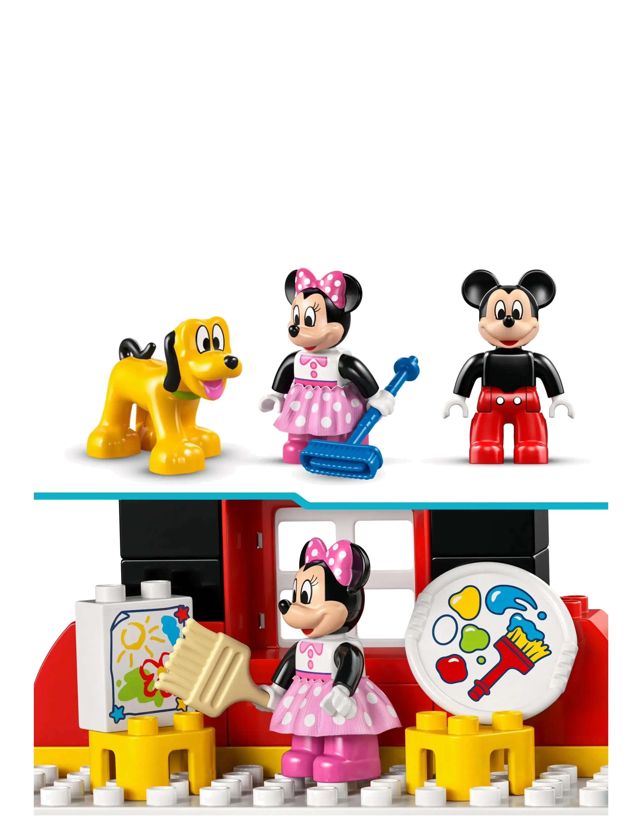 LEGO - DUPLO® │Disney Mickey Mouse Clubhouse with Minnie & Pluto 10465 - disney mickey and friends - multi - 5