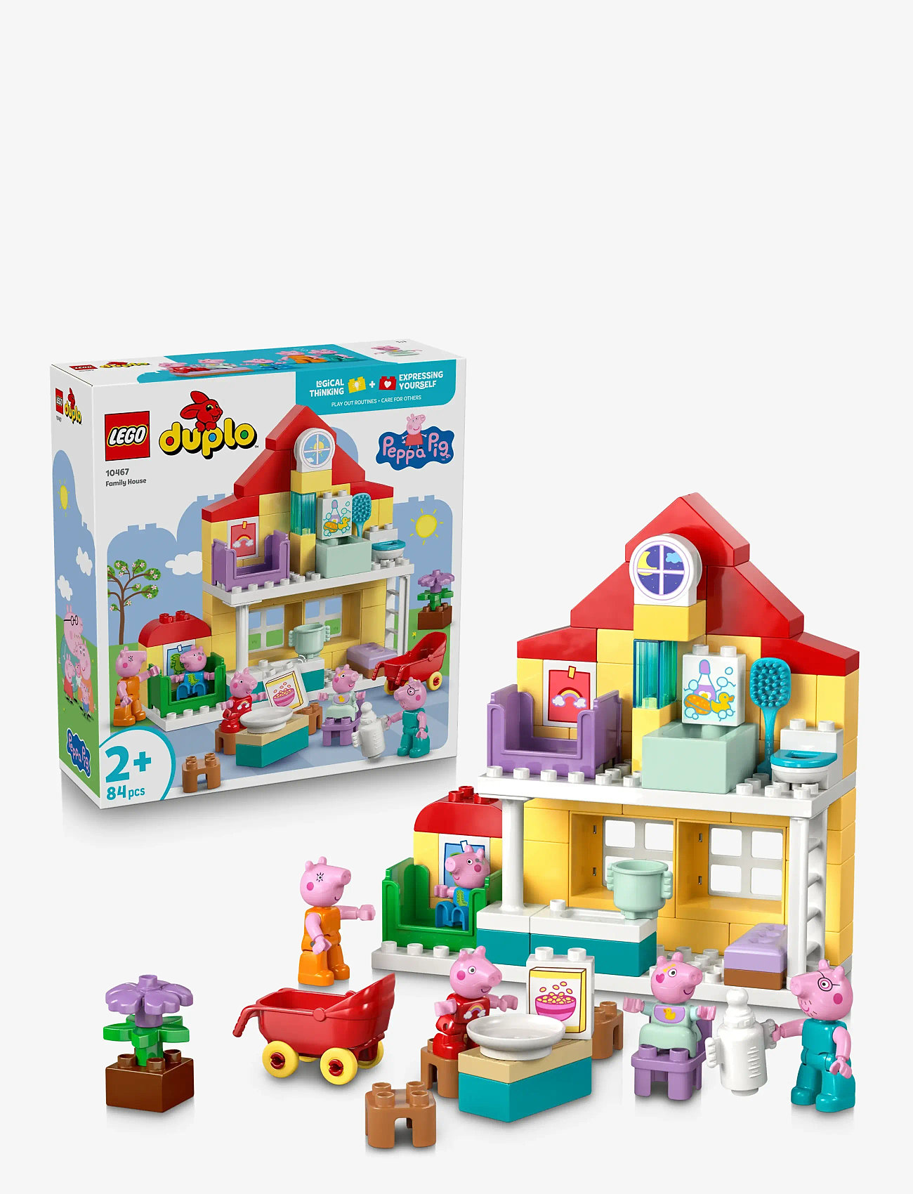 LEGO - Peppa Pig Family House 10467 - lego põrsas peppa - multi - 0