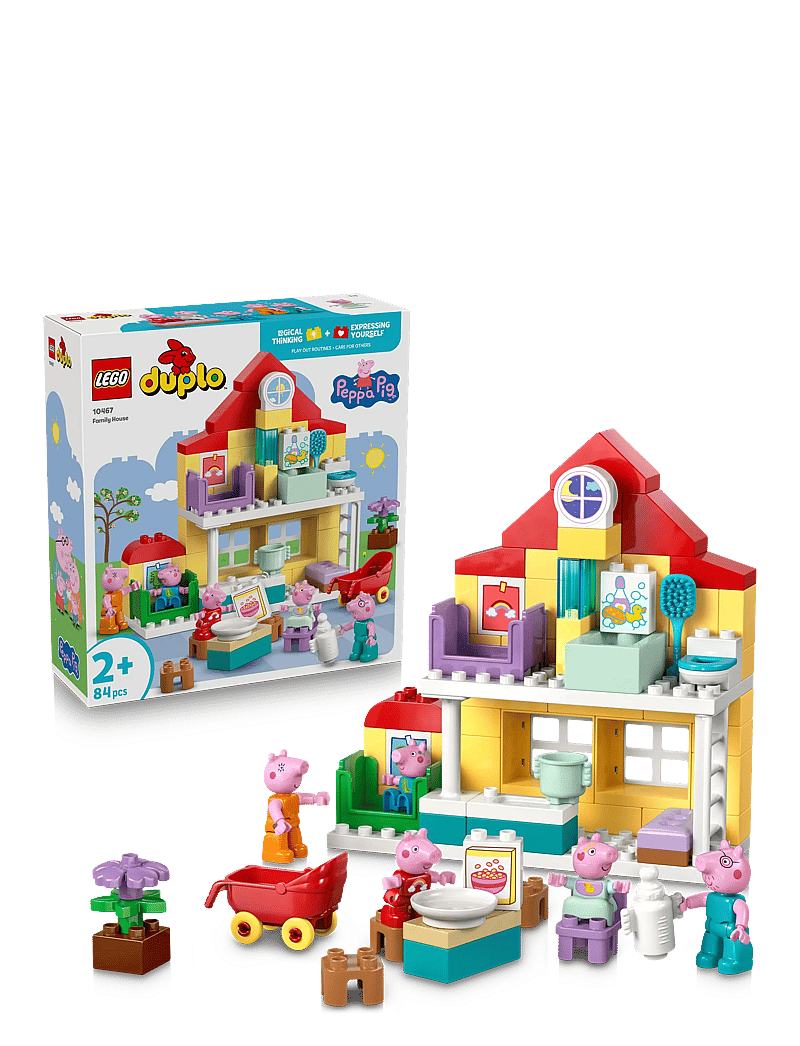 LEGO - Peppa Pig Family House 10467 - lego põrsas peppa - multi - 0