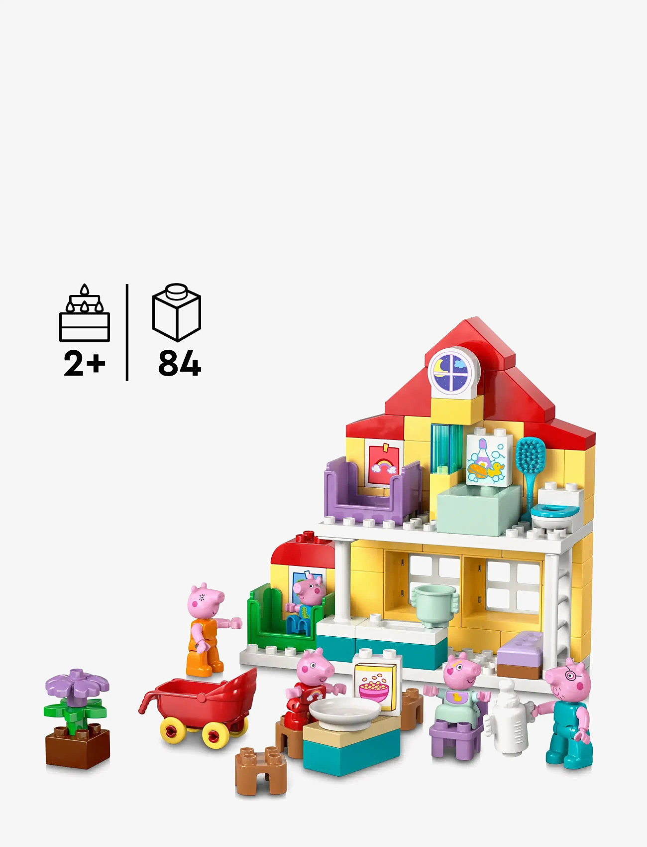 LEGO - Peppa Pig Family House 10467 - lego põrsas peppa - multi - 1