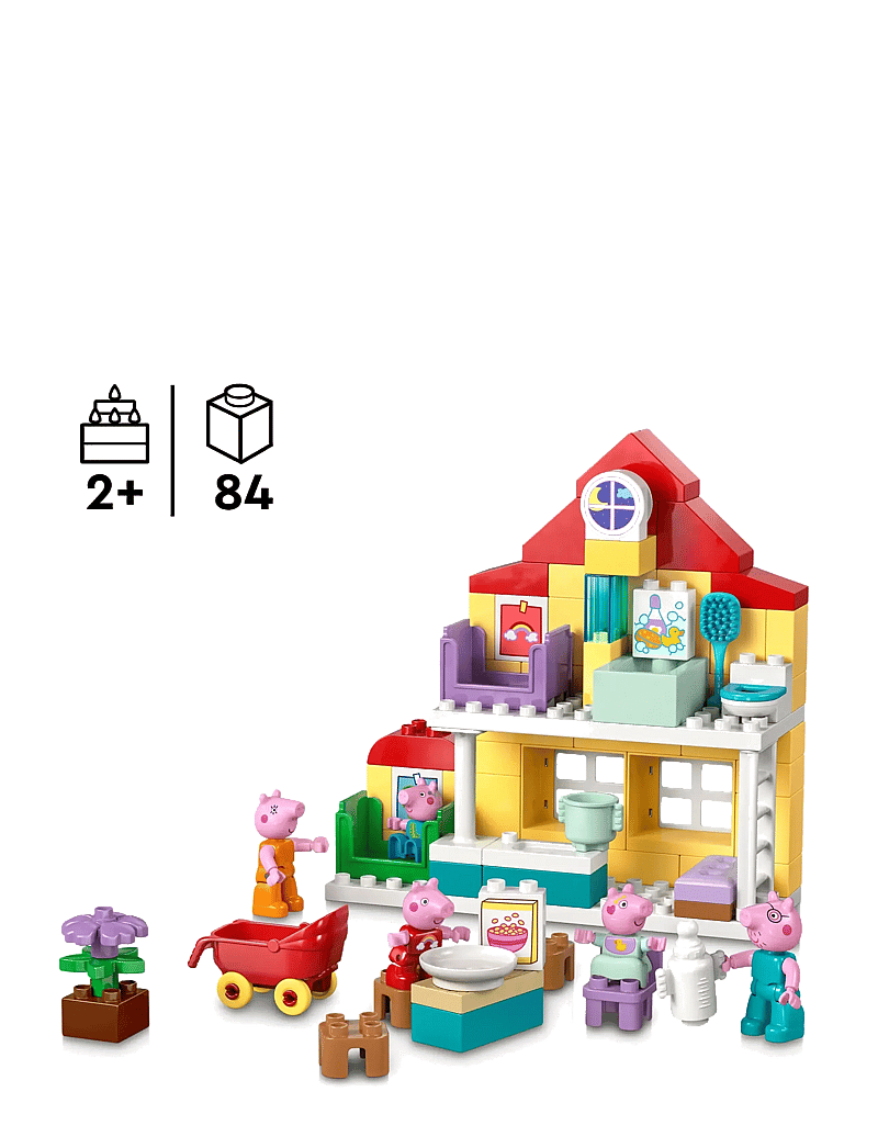 LEGO - Peppa Pig Family House 10467 - lego põrsas peppa - multi - 1