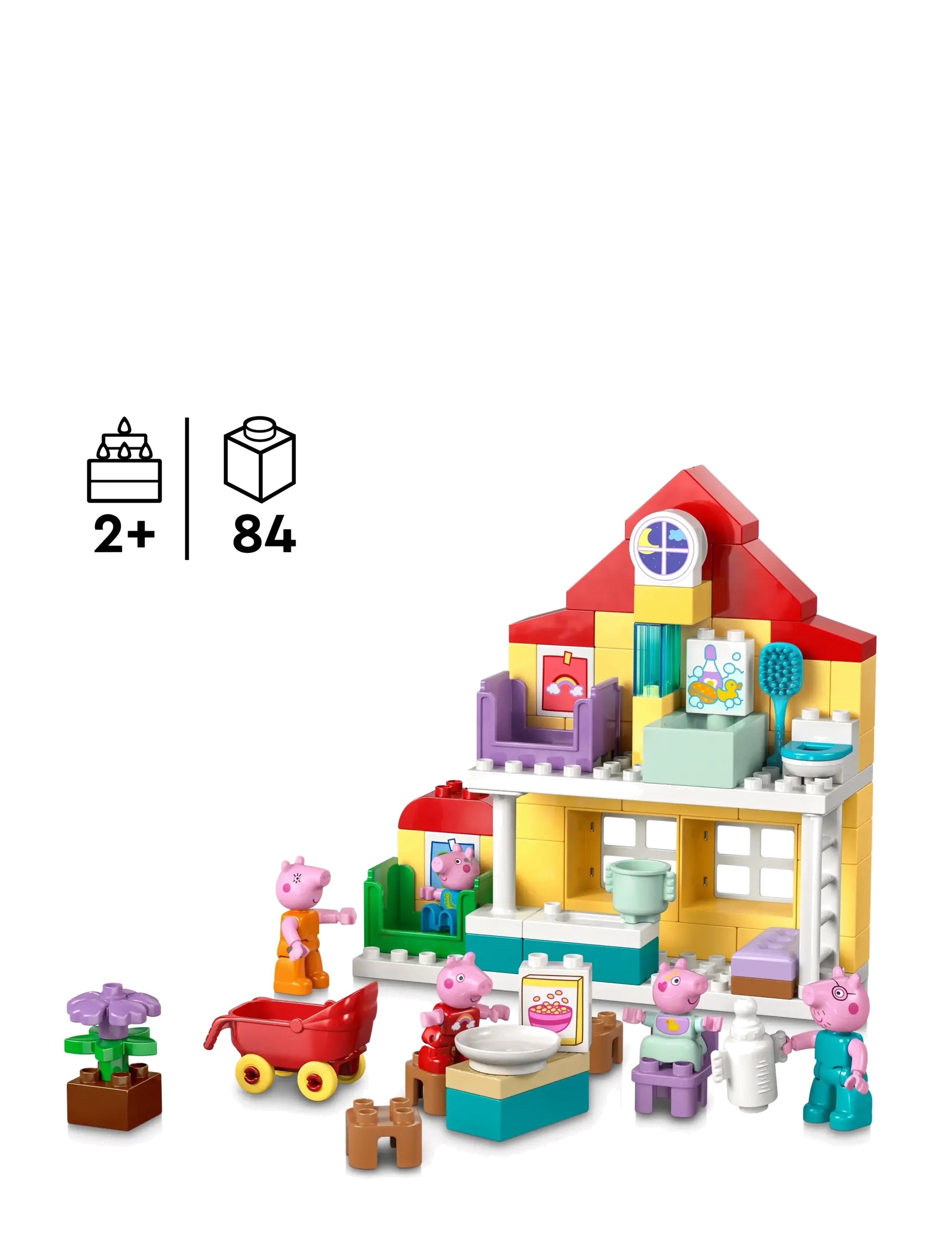 LEGO - Familiehus 10467 - lego gurli gris - multi - 1