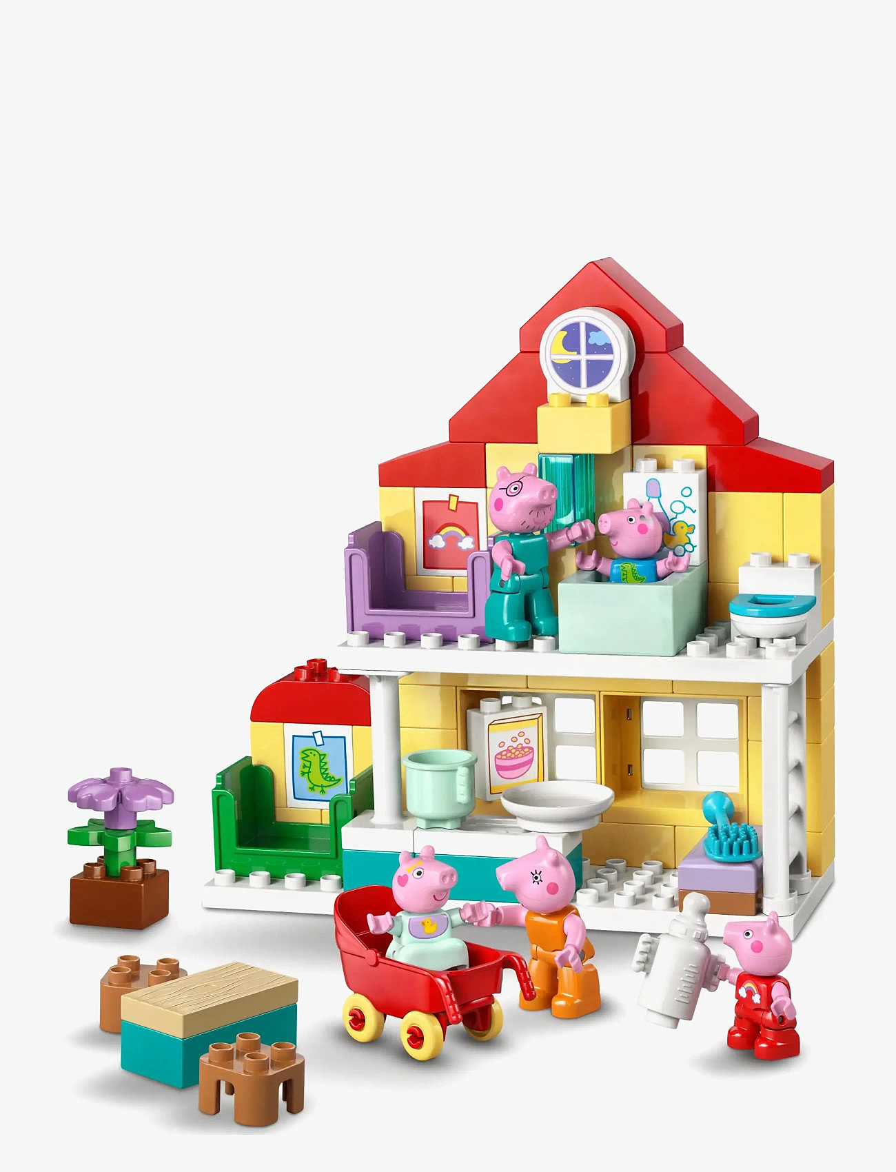LEGO - Peppa Pig Family House 10467 - lego põrsas peppa - multi - 3