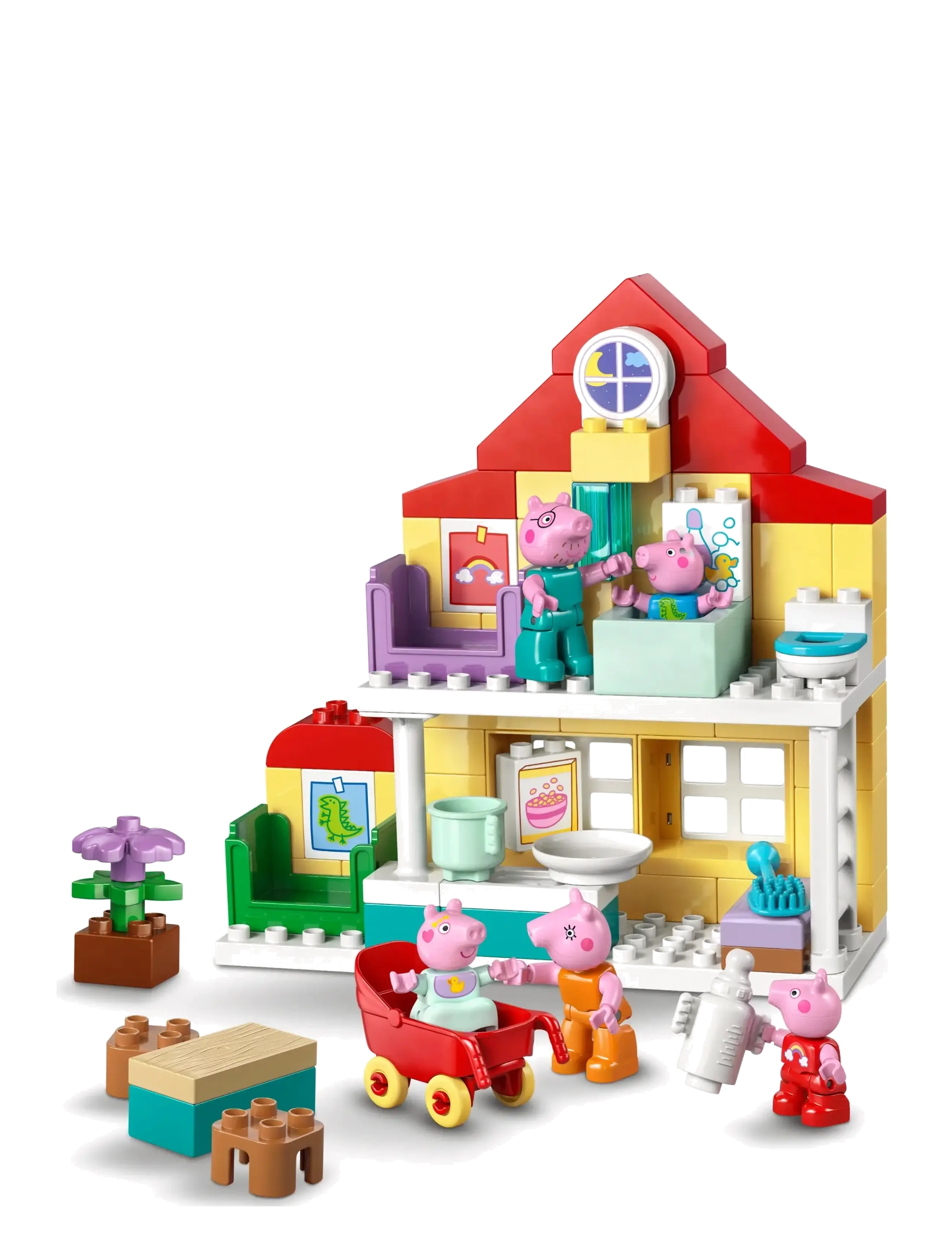 LEGO - Familiehus 10467 - lego gurli gris - multi - 3