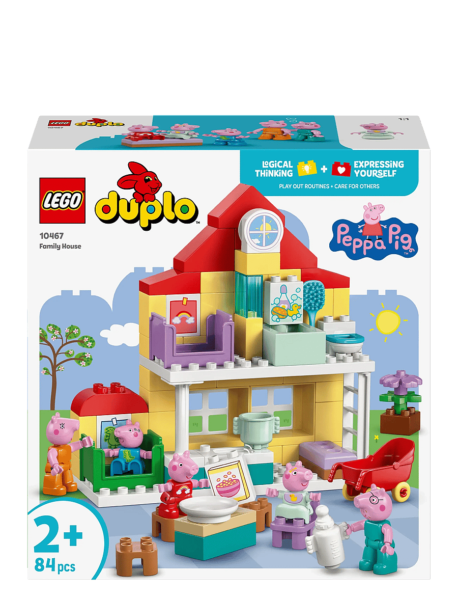 LEGO - Peppa Pig Family House 10467 - lego peppa wutz - multi - 5
