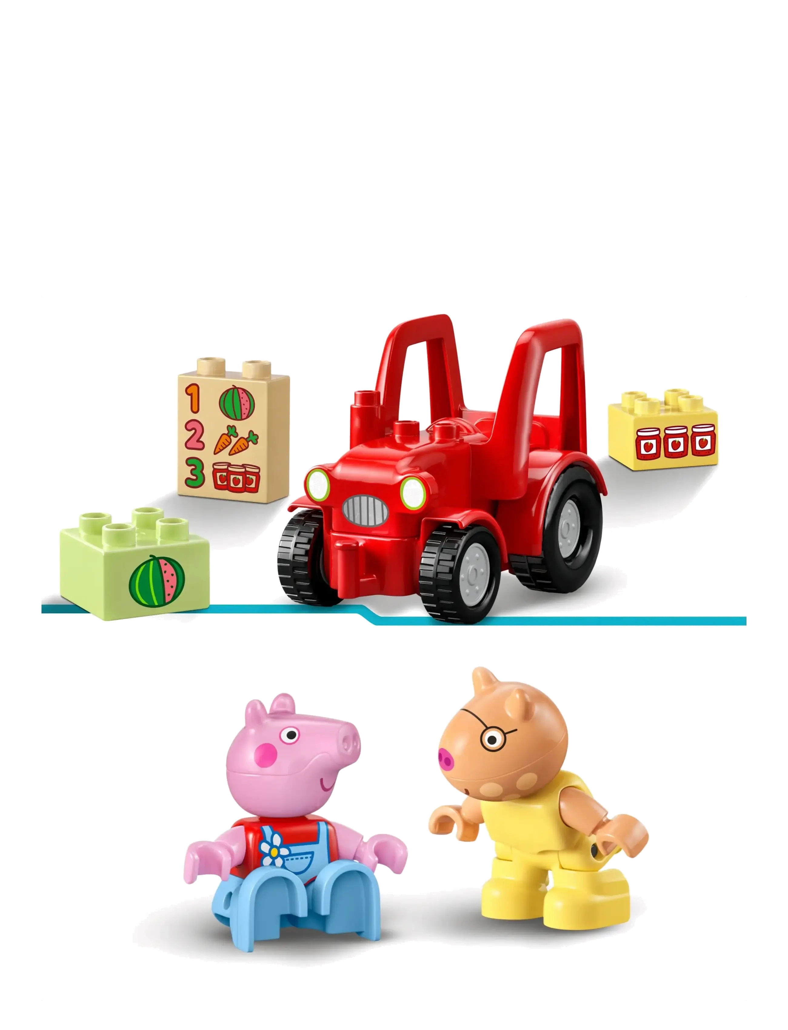 LEGO - Peppa Pig Tractor and Market Building Toy 10468 - lego peppa wutz - multi - 4