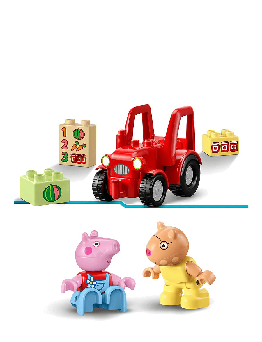 LEGO - Peppa Pig Tractor and Market Building Toy 10468 - lego peppa wutz - multi - 4