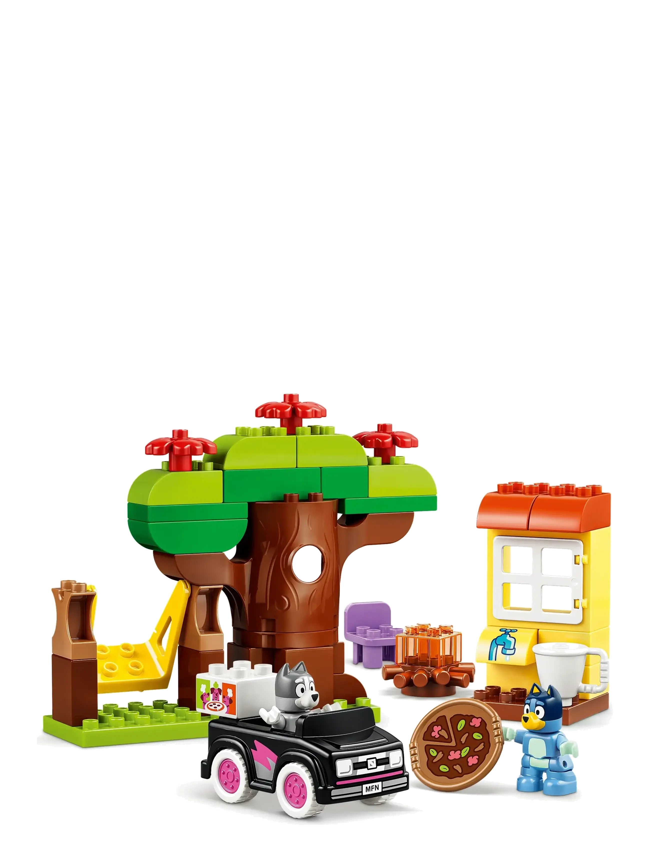 LEGO - Pizza-piger med Muffin og Bluey 10469 - lego duplo - multi - 1