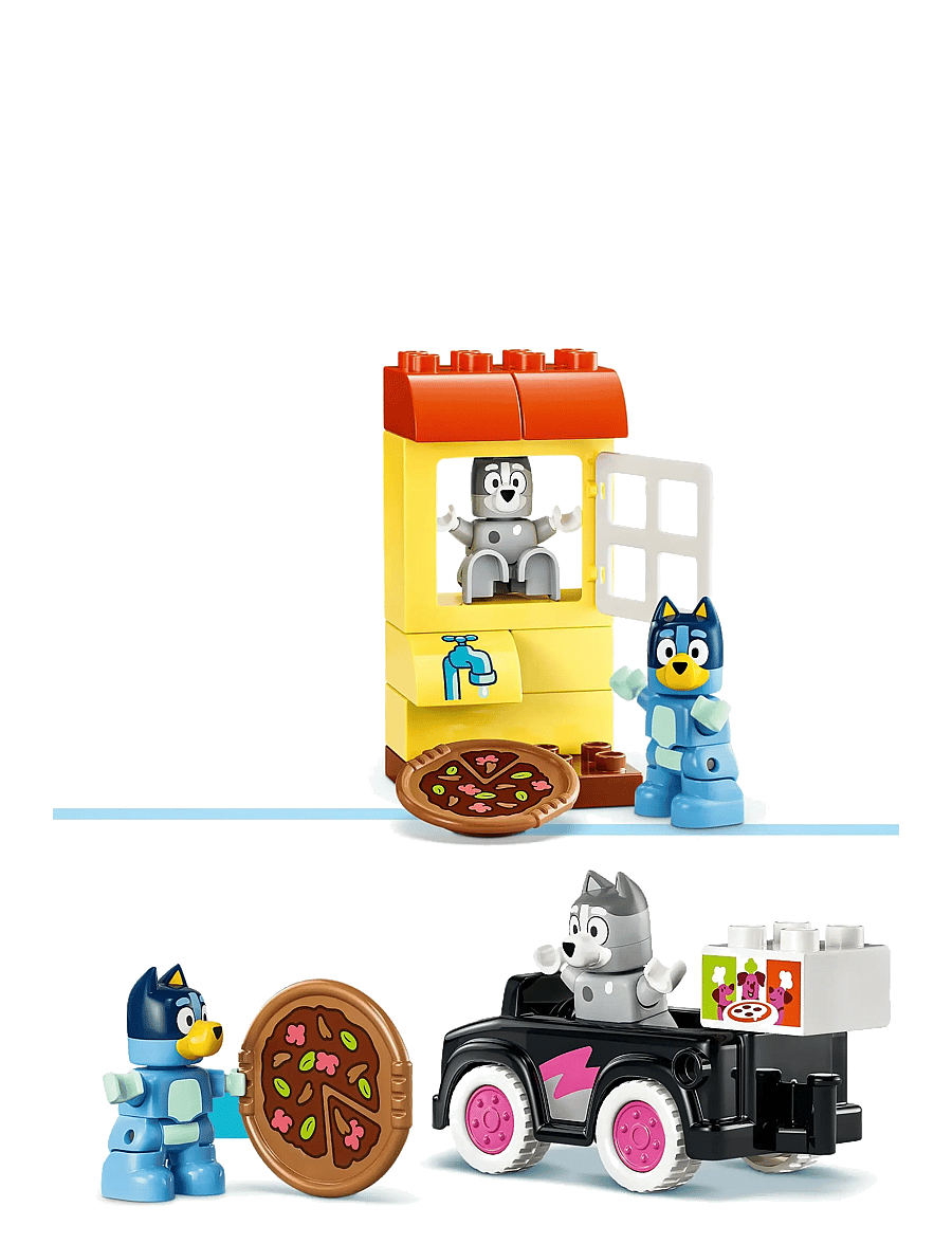 LEGO - Pizza-piger med Muffin og Bluey 10469 - lego duplo - multi - 4