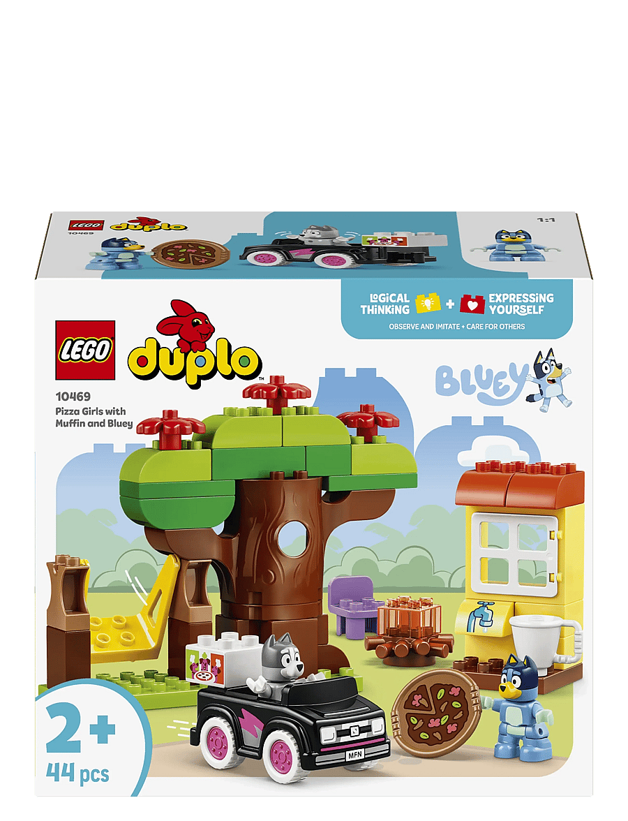 LEGO - Pizza-piger med Muffin og Bluey 10469 - lego duplo - multi - 5