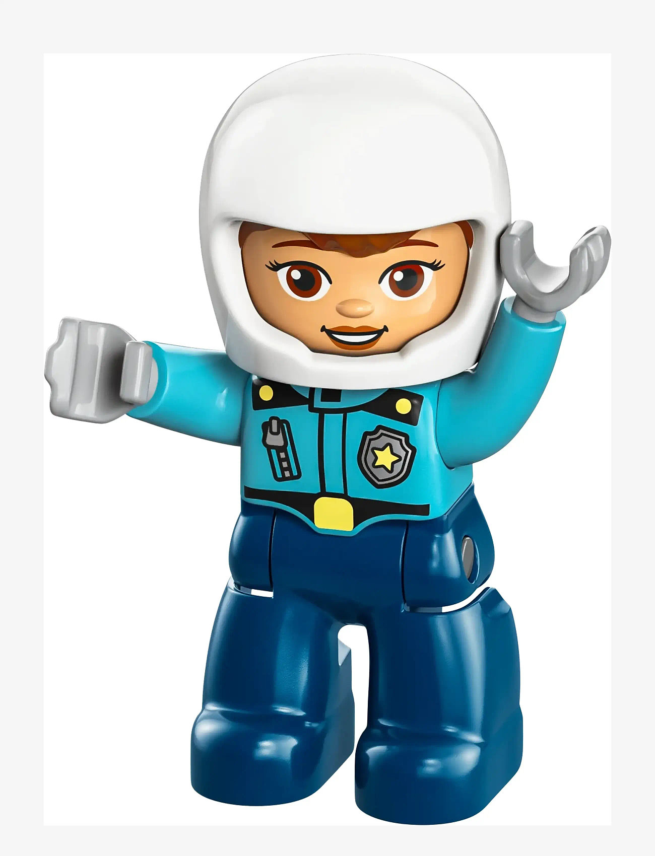 LEGO - Town Blue Police Motorcycle Playset 10471 - lego duplo - multi - 3