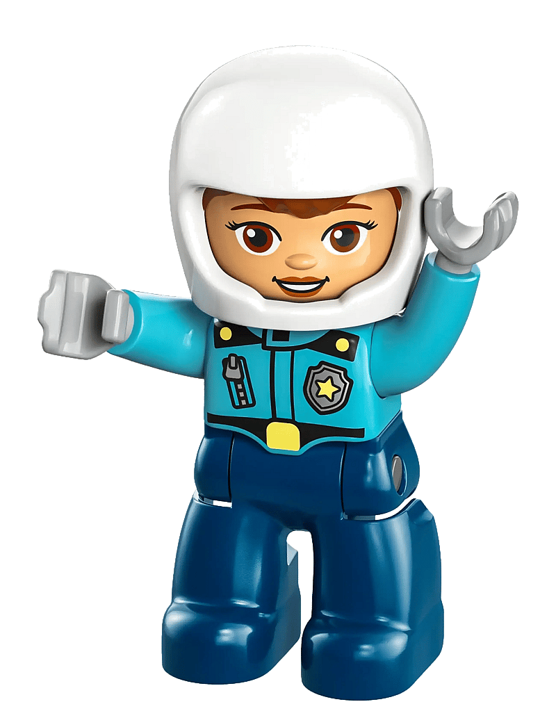 LEGO - Town Blue Police Motorcycle Playset 10471 - lego duplo - multi - 3