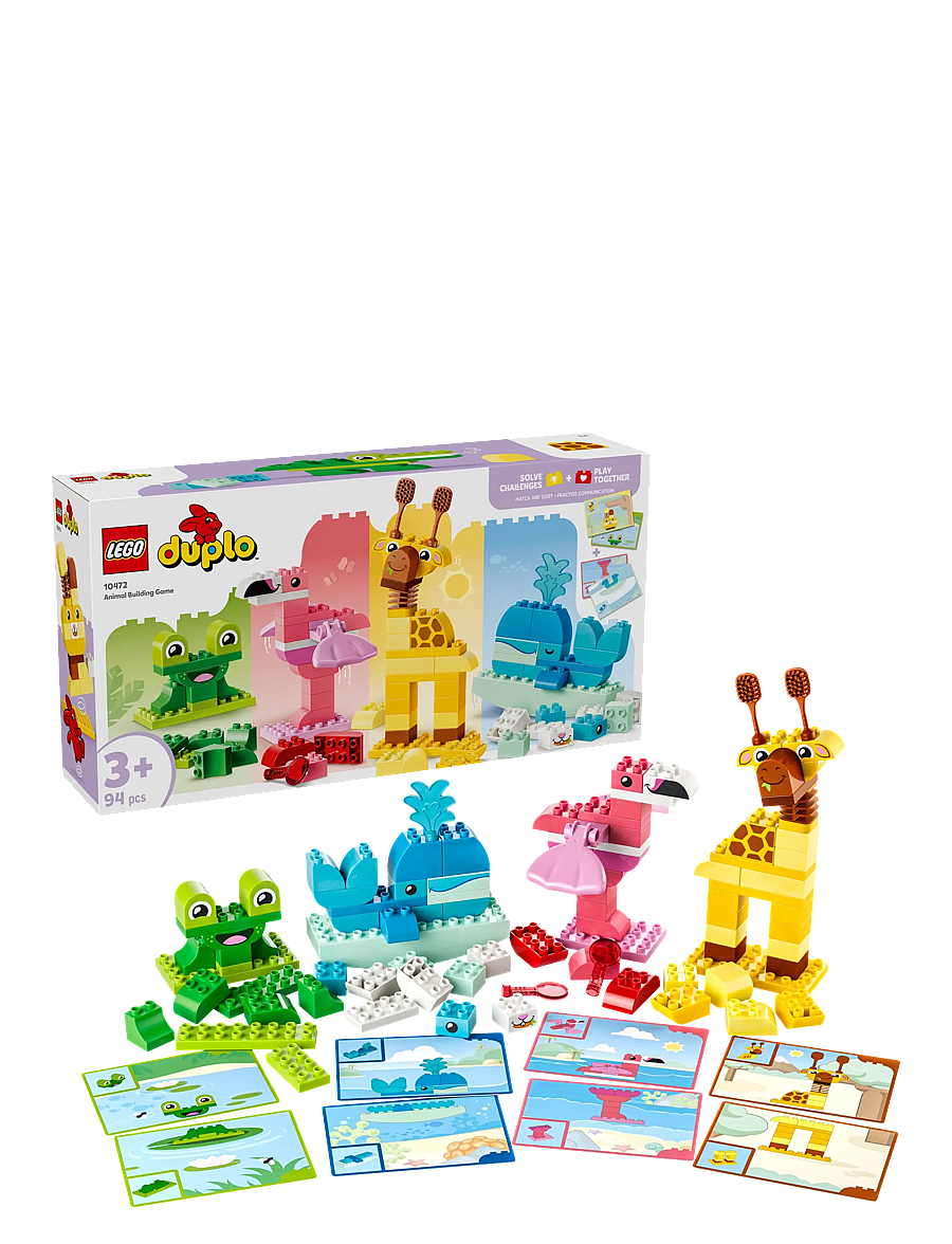 LEGO - Dyrebyggespil 10472 - lego duplo - multi - 0