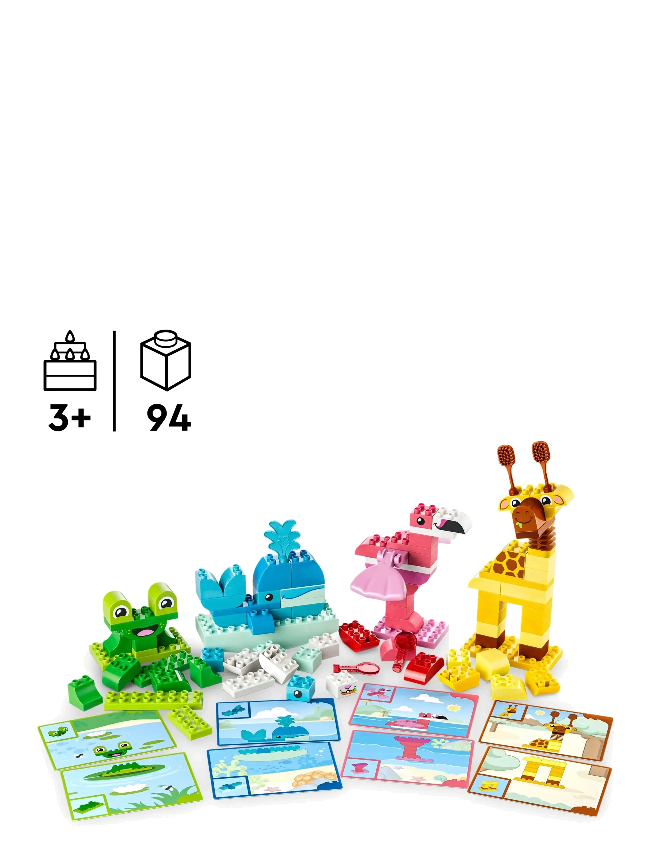 LEGO - Bygglek med djur 10472 - byggklossar - multi - 1