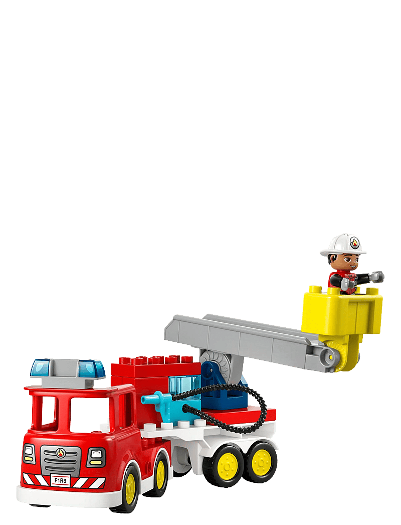 LEGO - Town Fire Engine with Hose and Firefighter 10473 - lego duplo - multi - 2