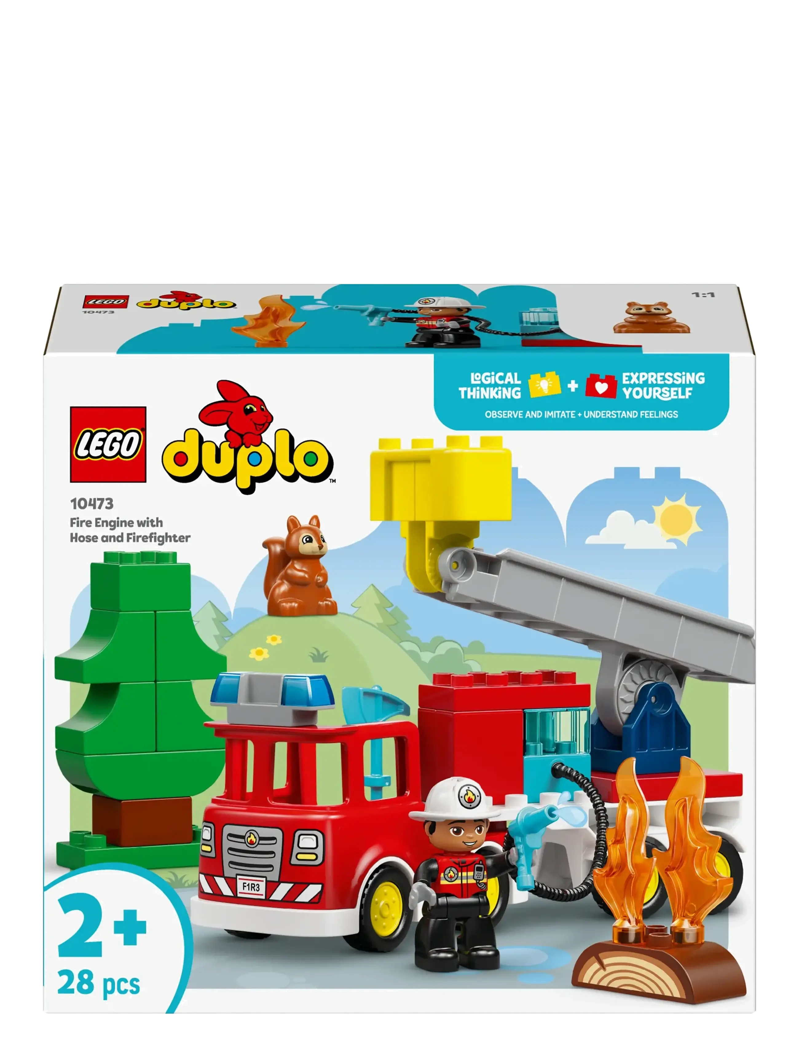 LEGO - Paloauto, paloletku ja pelastaja 10473 - lego duplo - multi - 5