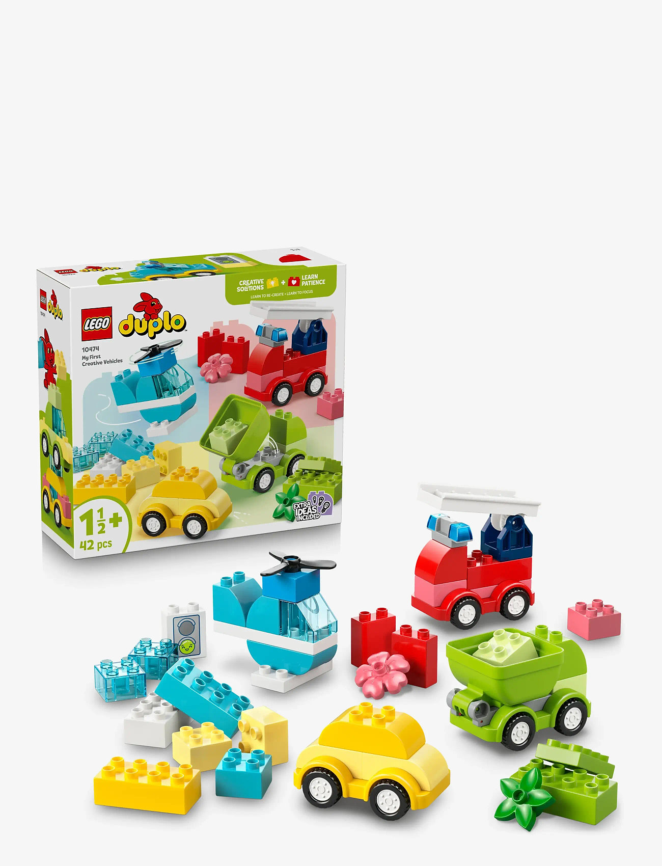 LEGO - My First Creative Vehicles Toy 10474 - lego duplo - multi - 0