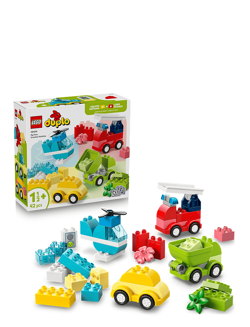 LEGO - My First Creative Vehicles Toy 10474 - lego duplo - multi - 0