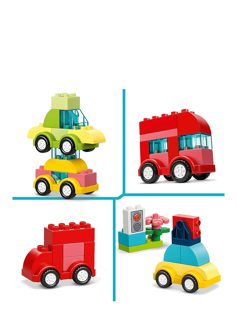 LEGO - My First Creative Vehicles Toy 10474 - lego duplo - multi - 3