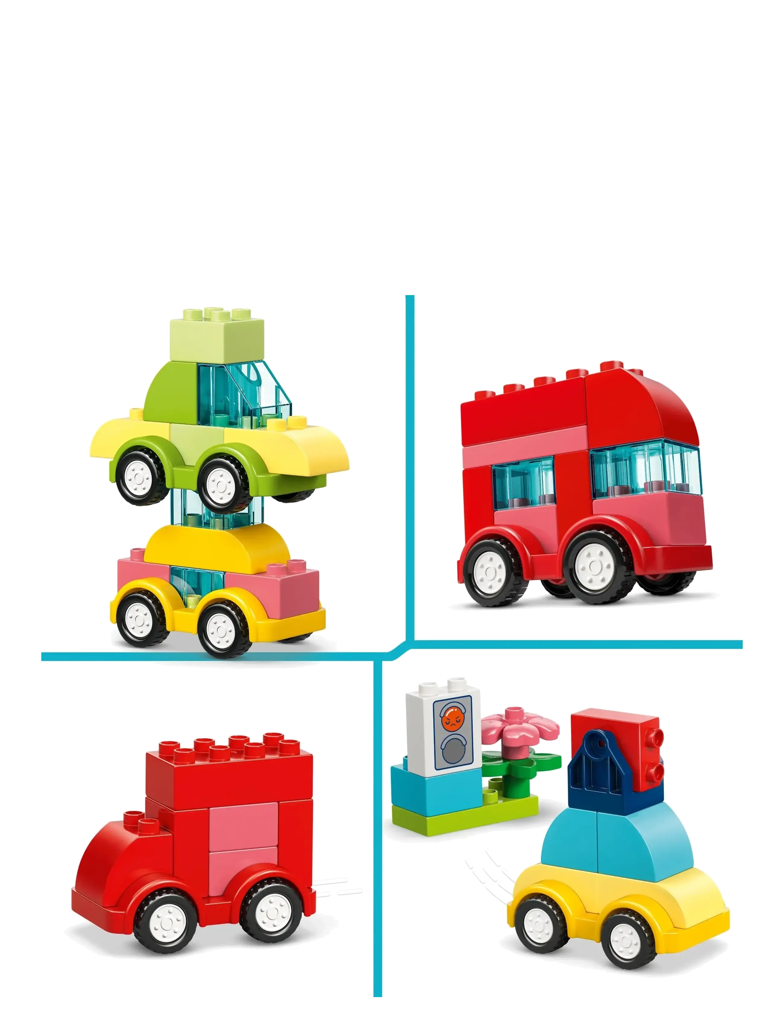 LEGO - My First Creative Vehicles Toy 10474 - lego duplo - multi - 3