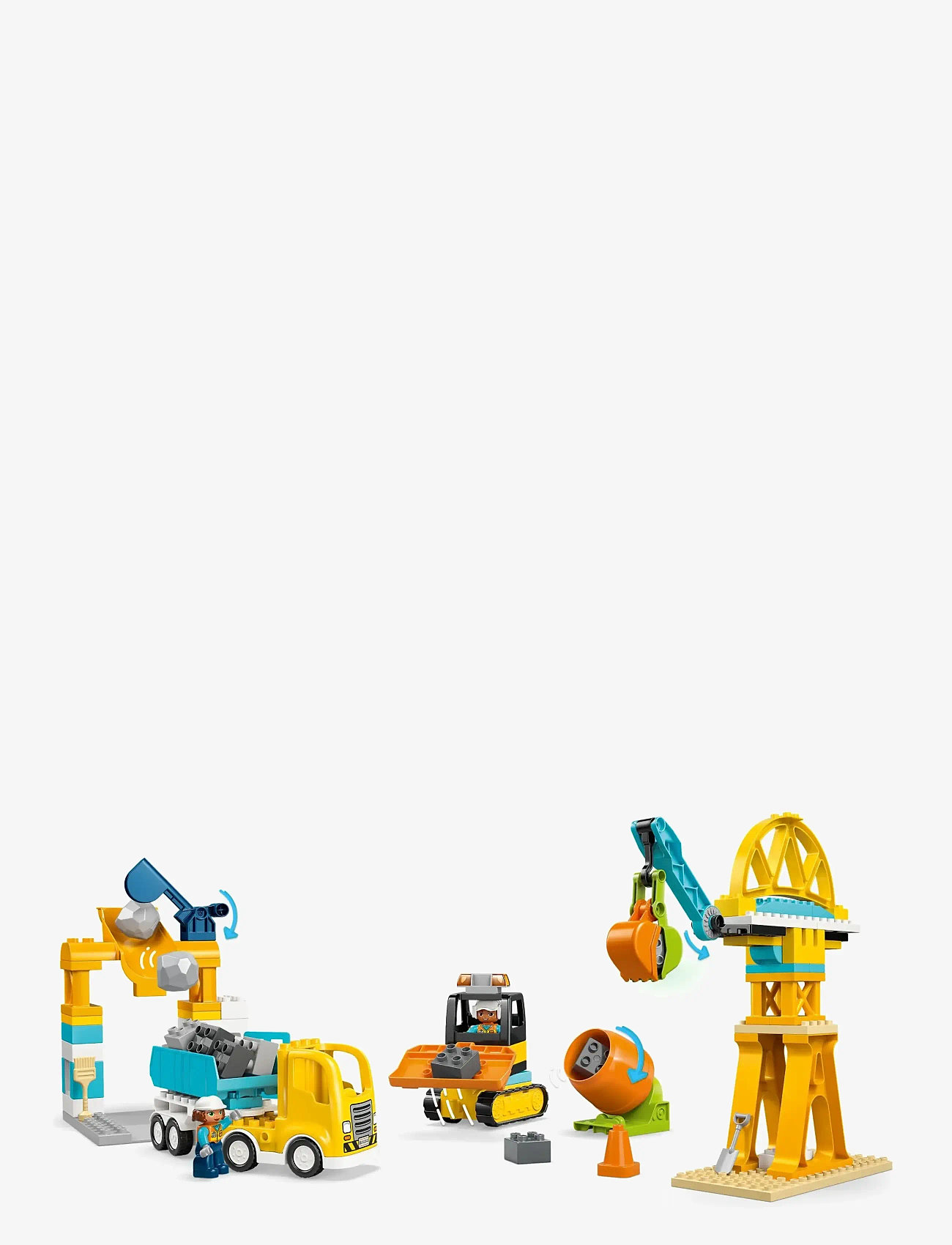 LEGO - Town 3 in 1 Construction Site and Vehicles 10476 - lego duplo - multi - 3
