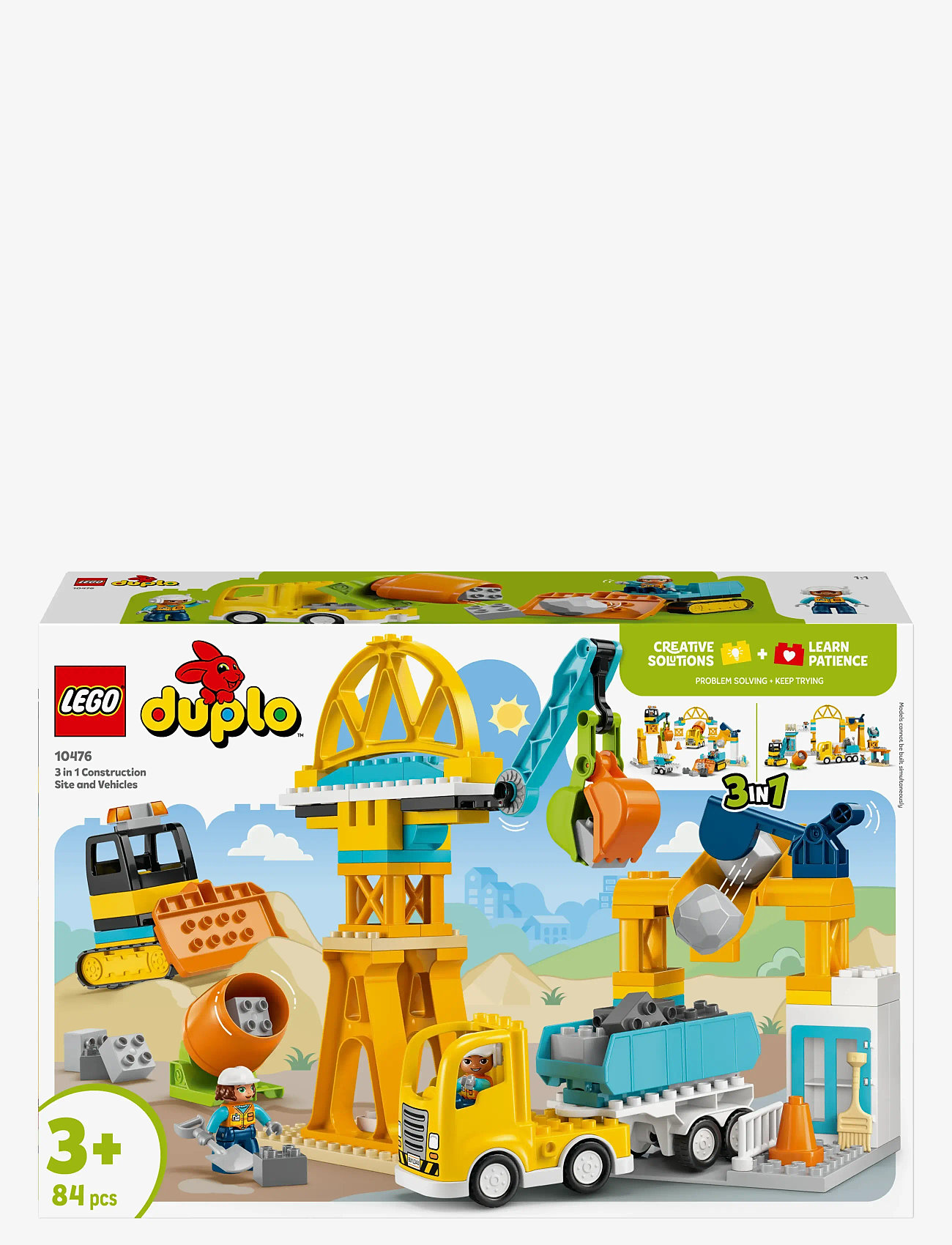 LEGO - Town 3 in 1 Construction Site and Vehicles 10476 - lego duplo - multi - 5