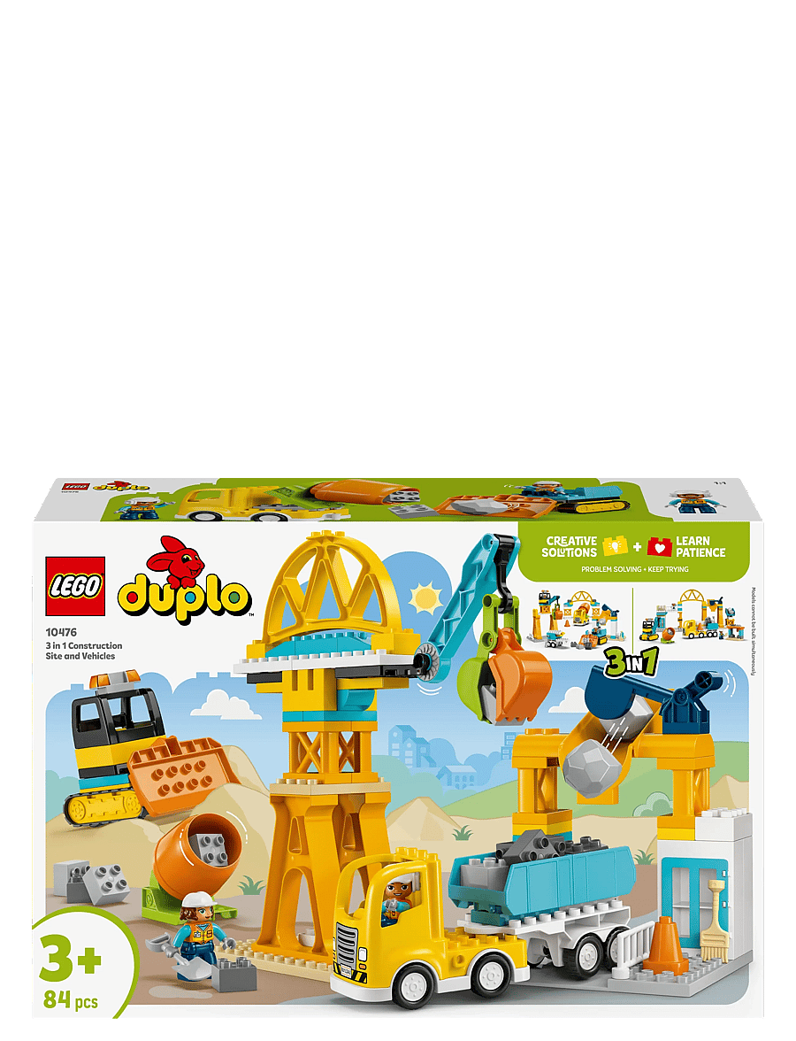 LEGO - Town 3 in 1 Construction Site and Vehicles 10476 - lego duplo - multi - 5