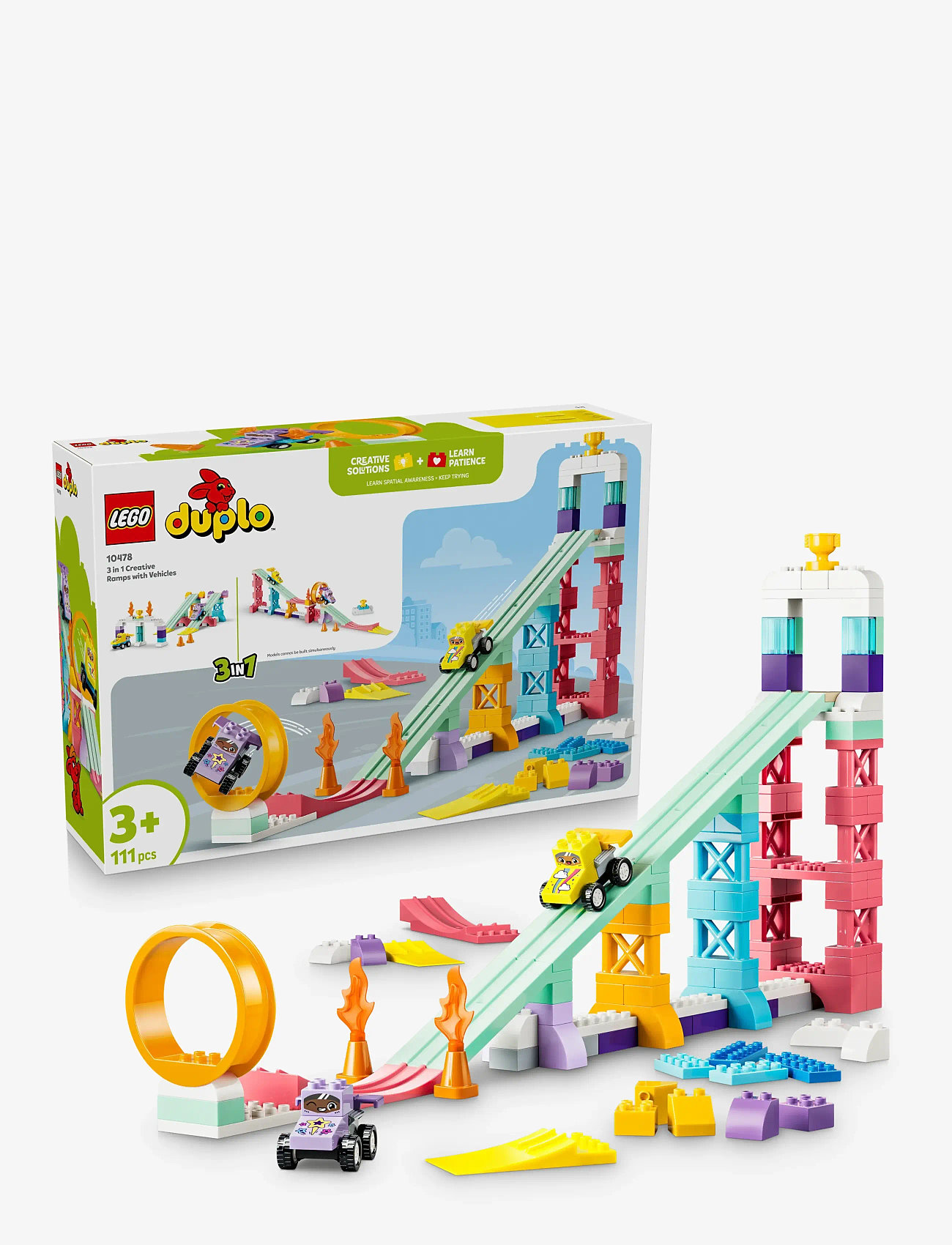 LEGO - Town 3 in 1 Creative Ramps with Vehicles 10478 - multi - 0