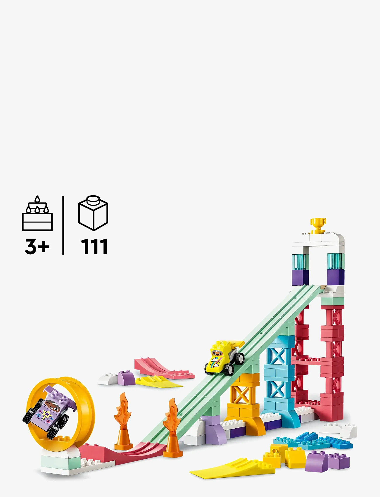 LEGO - Town 3 in 1 Creative Ramps with Vehicles 10478 - multi - 1