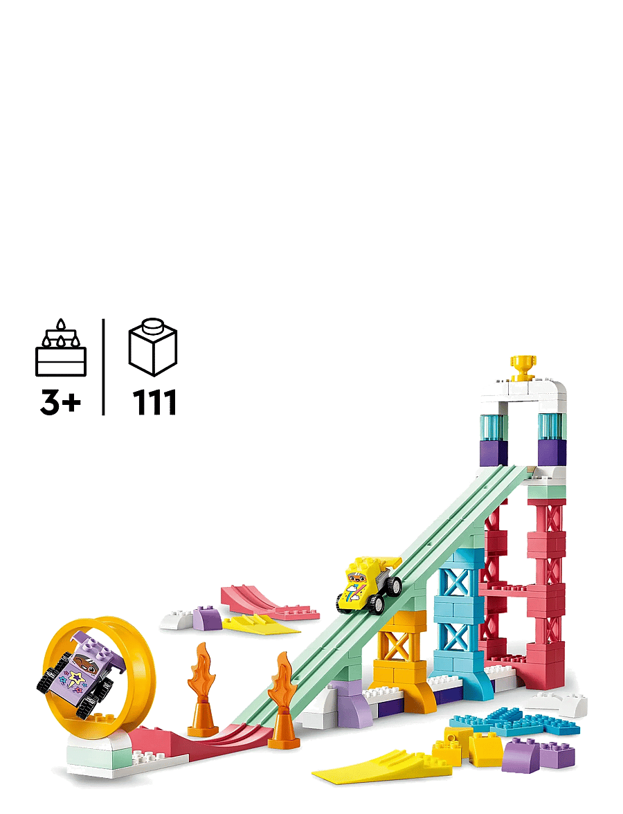 LEGO - Town 3 in 1 Creative Ramps with Vehicles 10478 - lego duplo - multi - 1