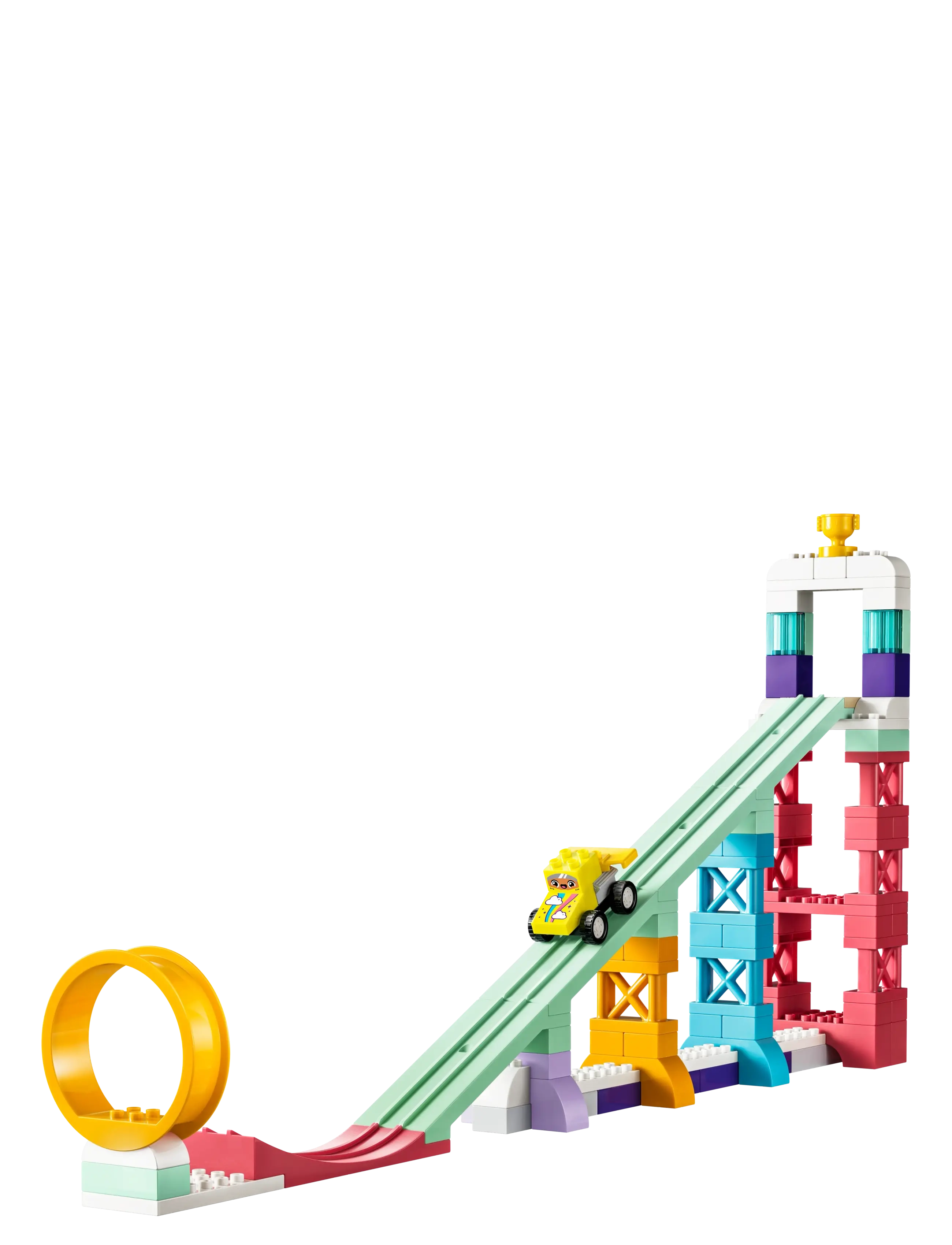 LEGO - 3-i-1 Kreativa ramper med fordon 10478 - byggklossar - multi - 2