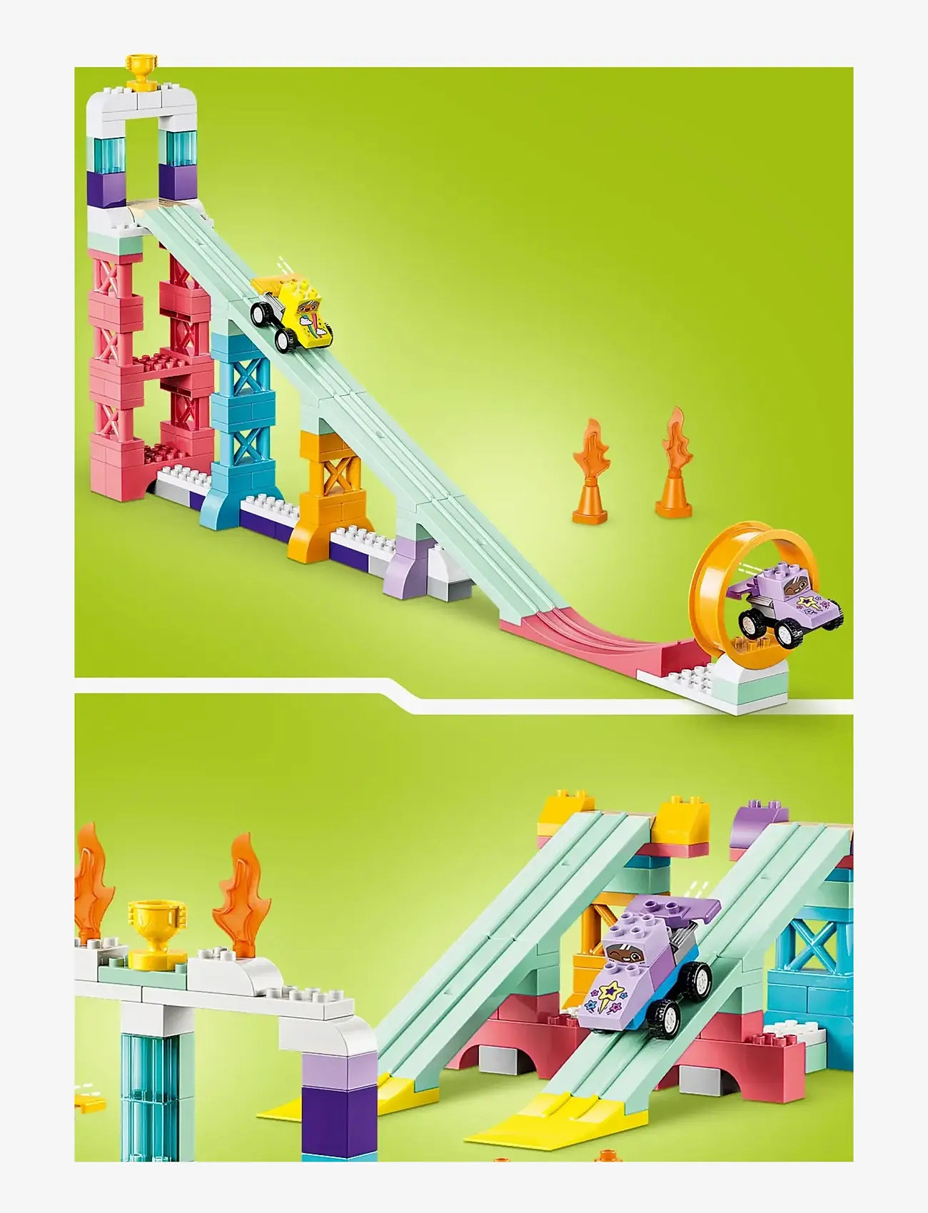 LEGO - Town 3 in 1 Creative Ramps with Vehicles 10478 - multi - 4