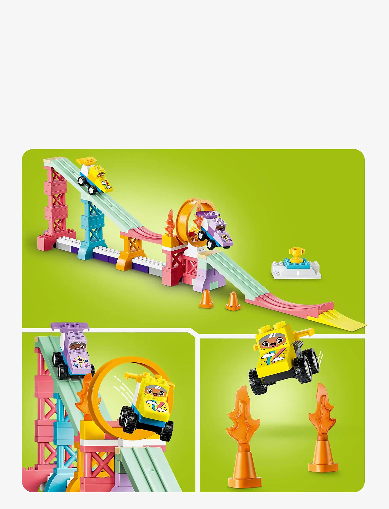 LEGO - Town 3 in 1 Creative Ramps with Vehicles 10478 - multi - 5