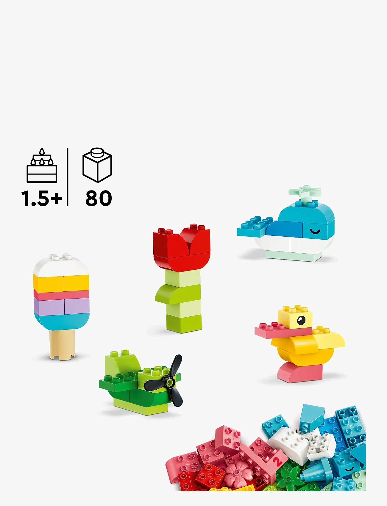 LEGO - Farverig kreativ æske 10479 - lego duplo - multi - 1