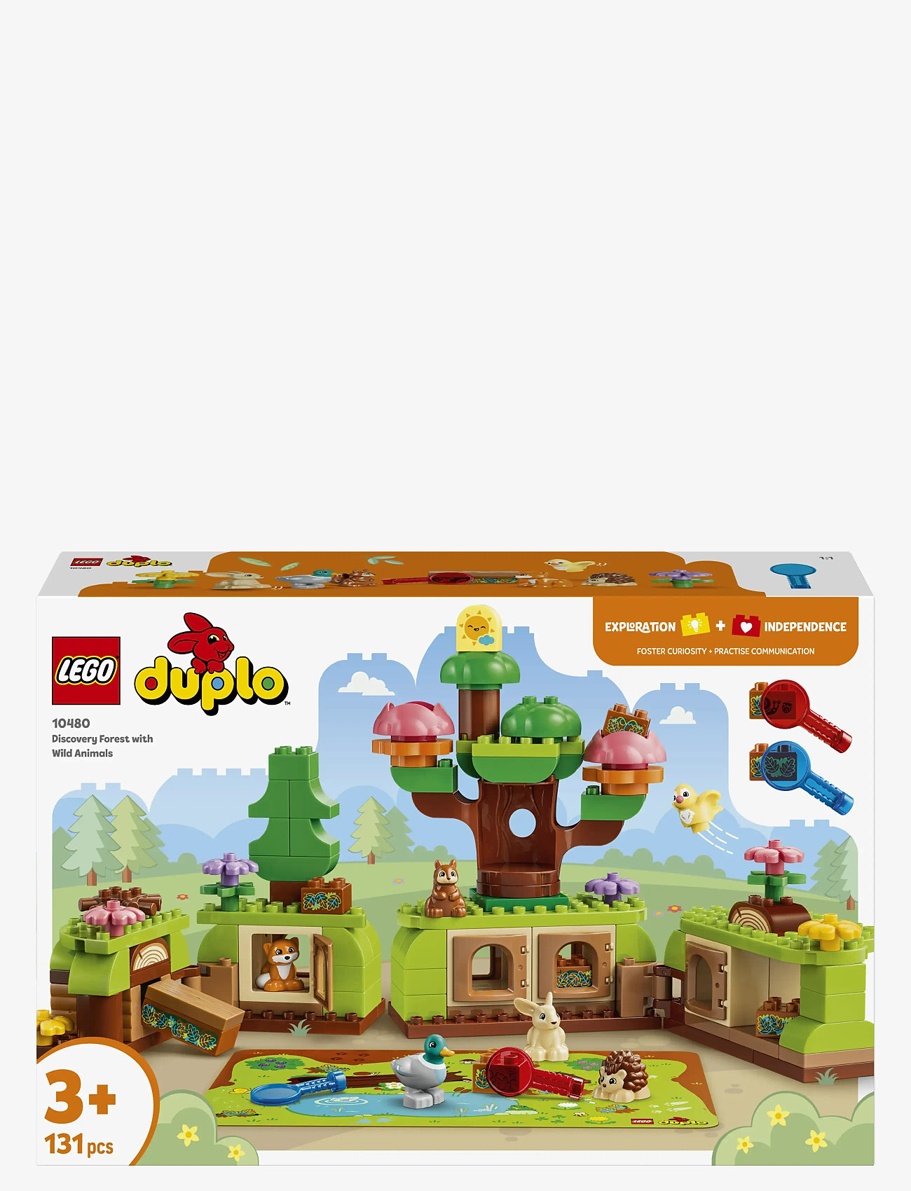 LEGO - Oplevelsesskov med vilde dyr 10480 - multi - 4