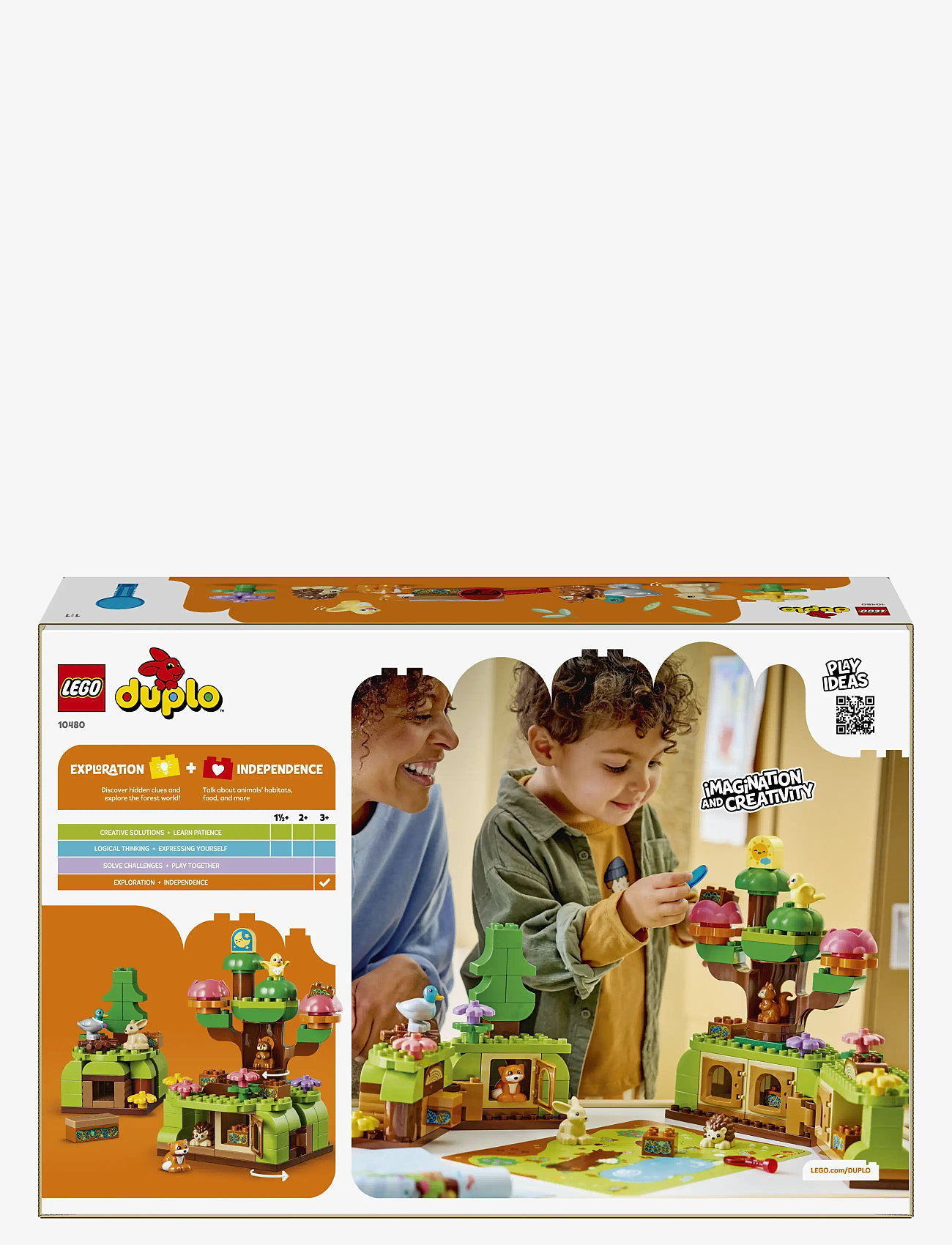 LEGO - Oplevelsesskov med vilde dyr 10480 - multi - 5