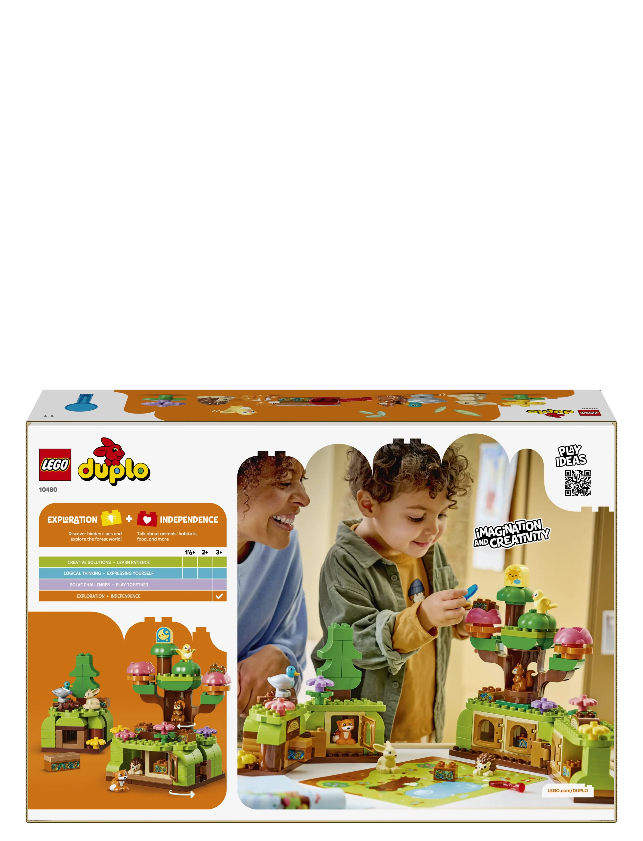 LEGO - Upptäckarskog med vilda djur 10480 - byggklossar - multi - 5