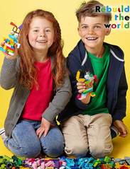 LEGO - Medium Creative Brick Box Kids Toy Storage - lägsta priserna - multicolor - 16