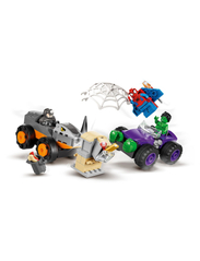 LEGO - Hulk vs Rhino Monster Truck Showdown Set - lego® super heroes - multicolor - 4