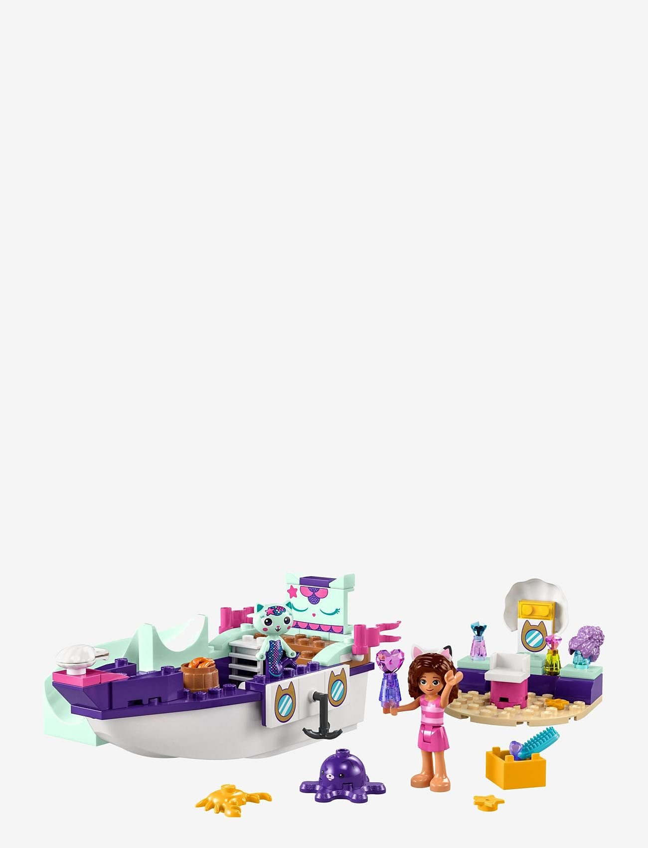 LEGO - Gabby & MerCat's Ship & Spa Toy - de laveste prisene - multi - 1