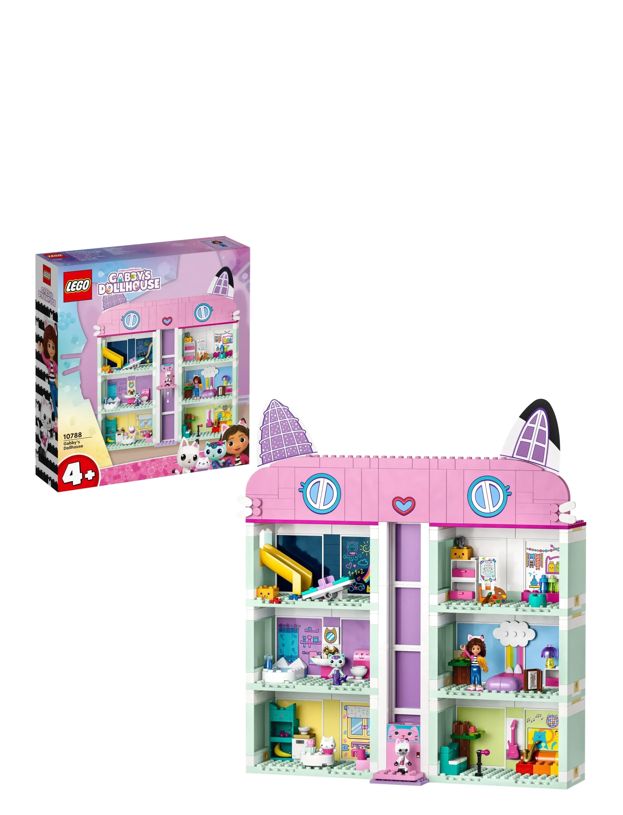 LEGO Gabbys Dukkehus 10788 Patterned - One Size - Kinder