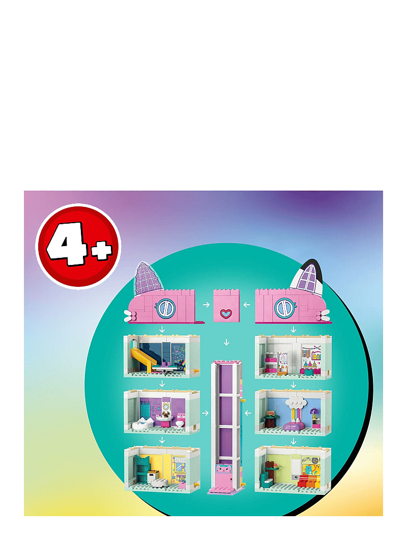 LEGO - Gabby’s Dollhouse 10788 Building Toy Set - multi - 2