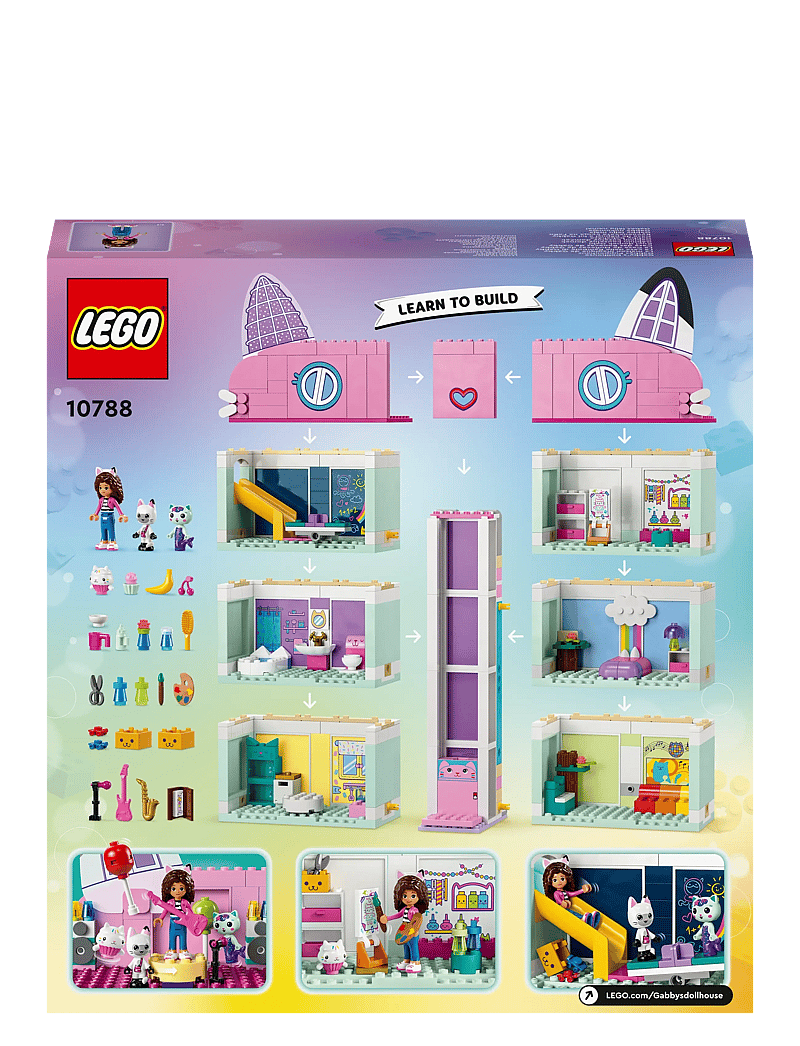 LEGO - Gabby’s Dollhouse 10788 Building Toy Set - multi - 4
